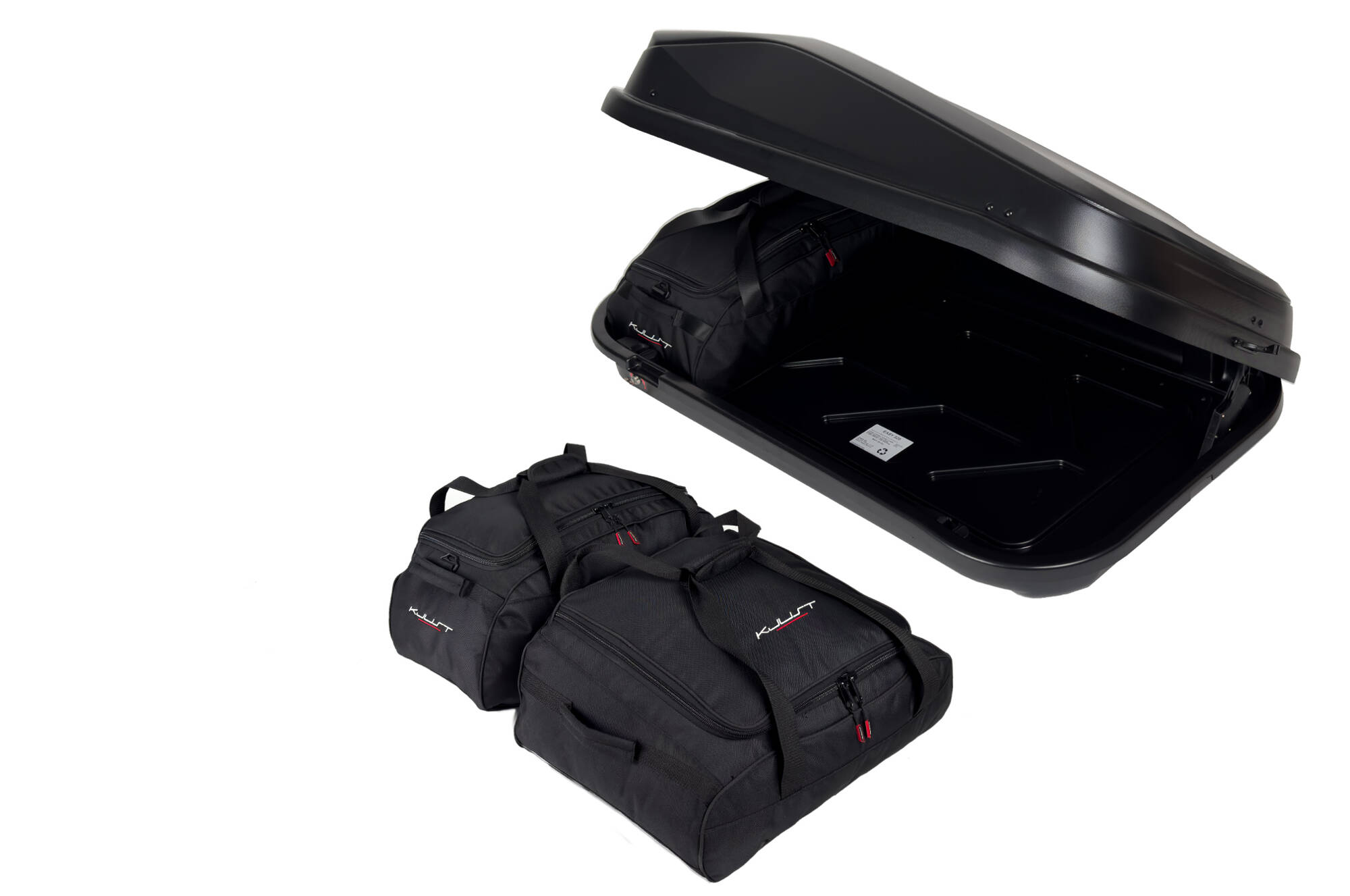 Torby KJUST do boksu dachowego Aleo Easyline 320 — komplet toreb
