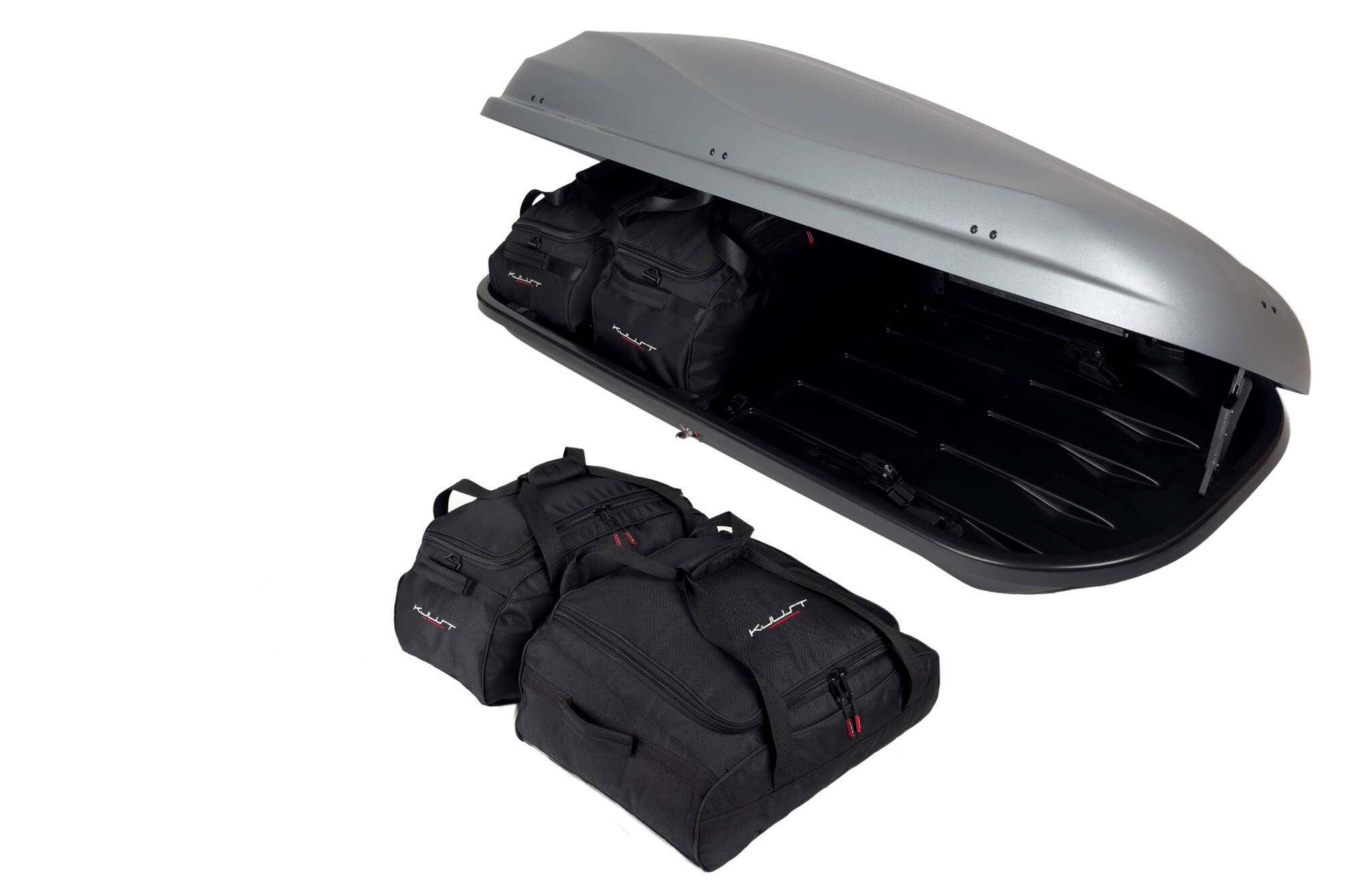 Torby KJUST do boksu dachowego Aleo Altro 460 — komplet toreb