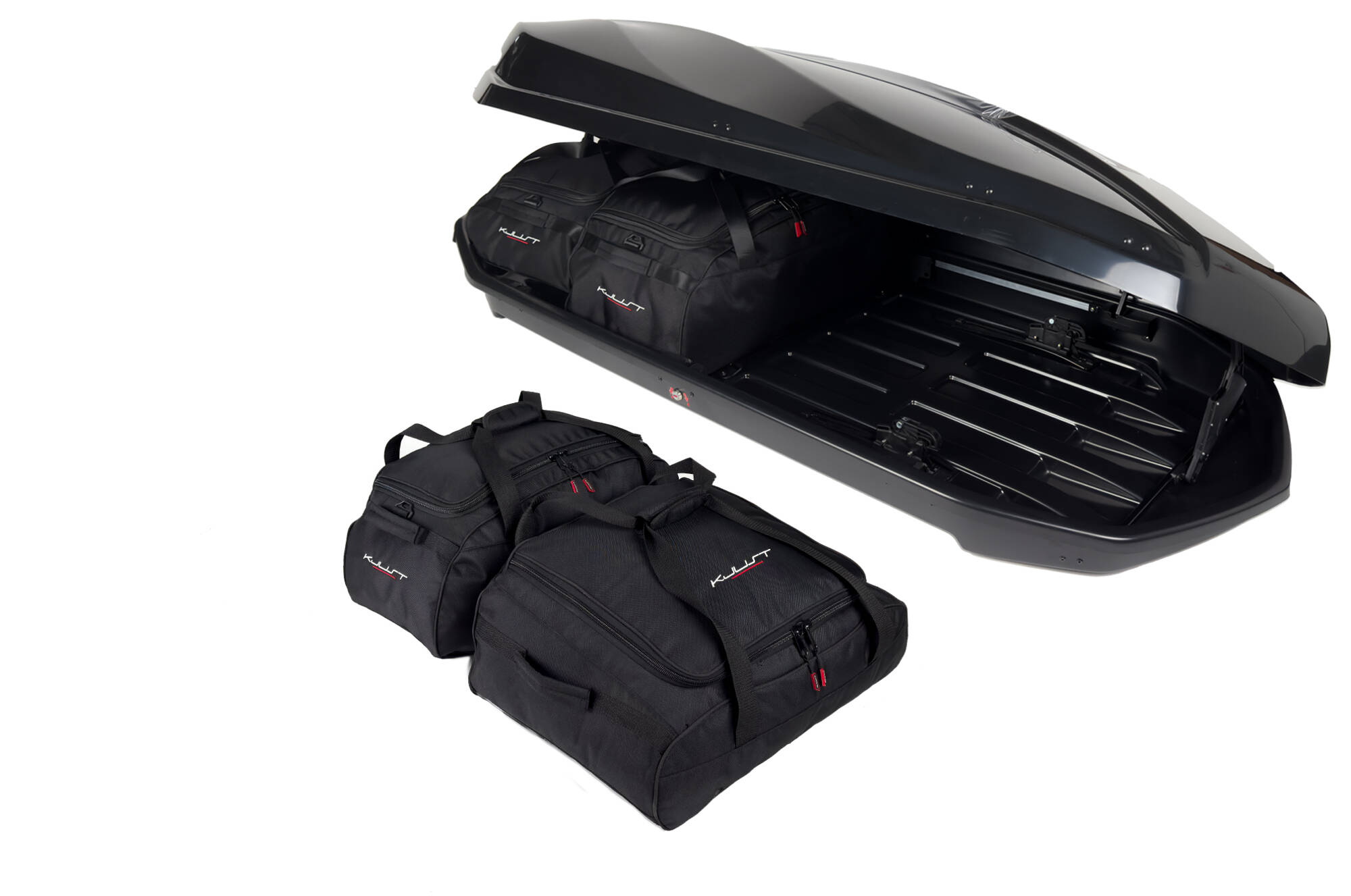Torby KJUST do boksu dachowego Aleo Strike 480 — komplet toreb