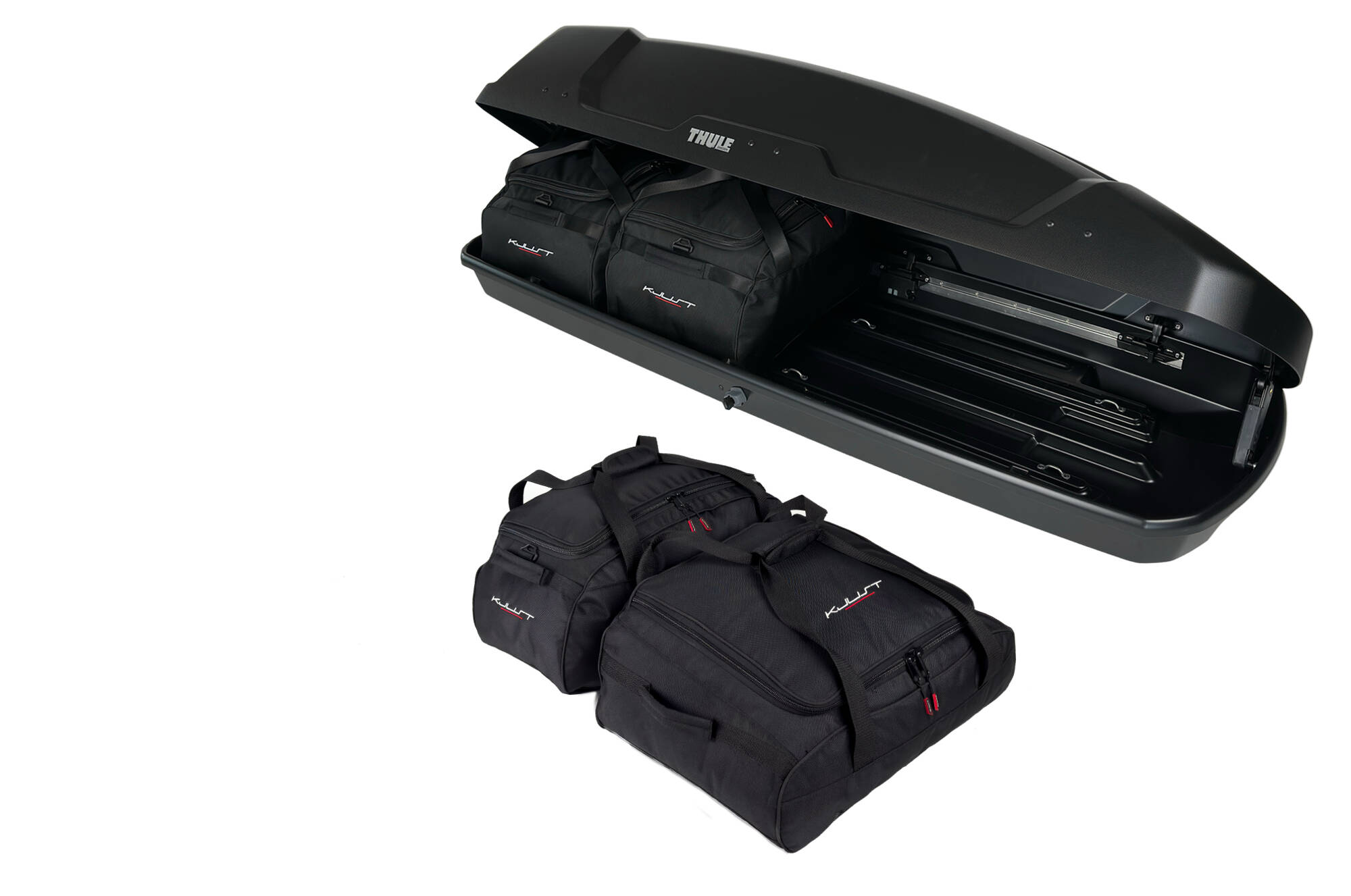 Torby KJUST do boksu dachowego Thule Force XT Sport — komplet toreb
