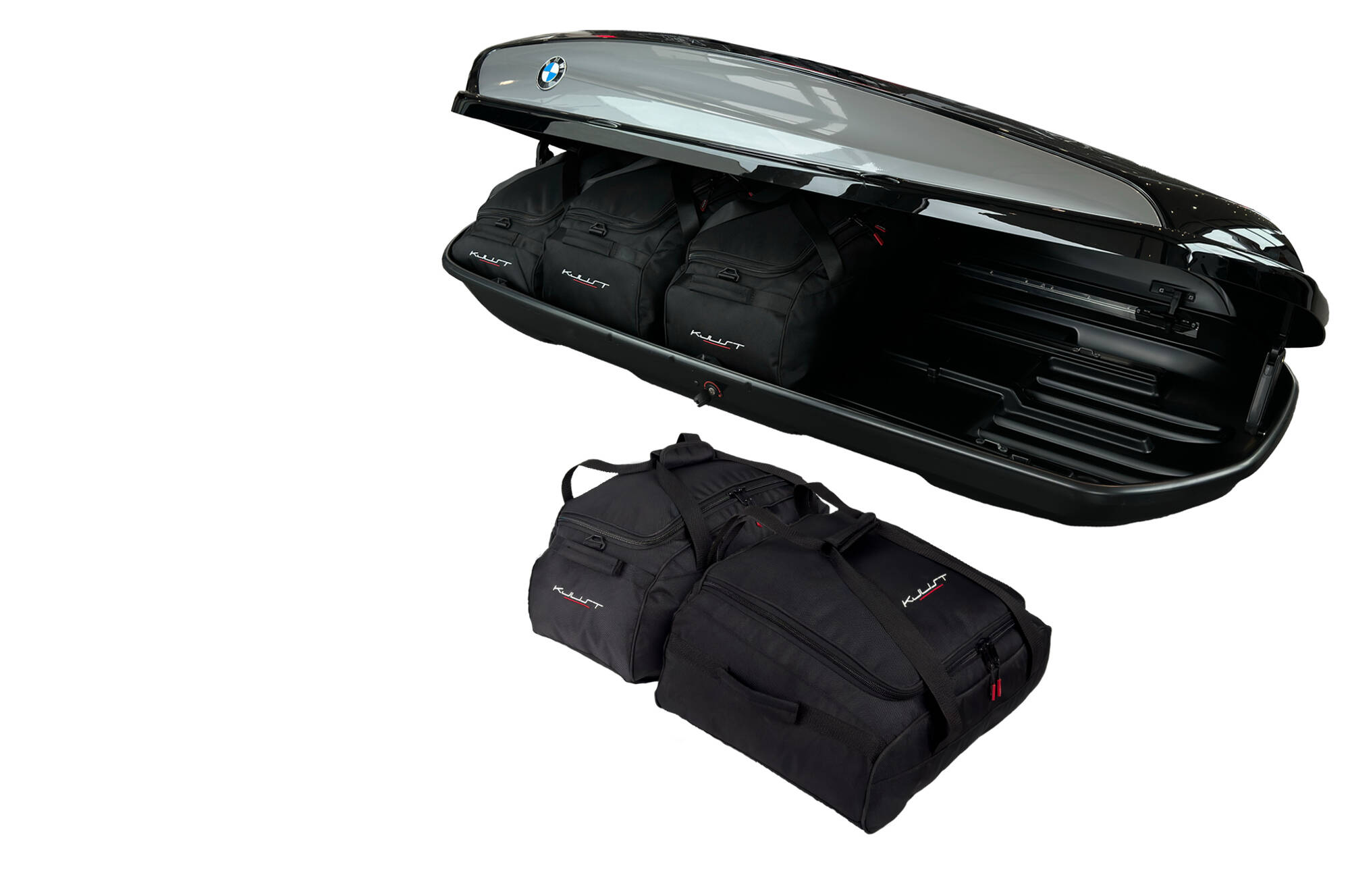 Torby KJUST do boksu dachowego BMW 82732406460 420L — komplet toreb
