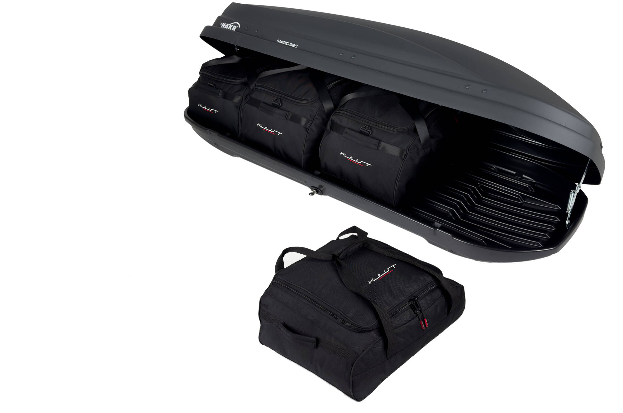 Torby KJUST do boksu dachowego HakR Magic 320 — torba bazowa