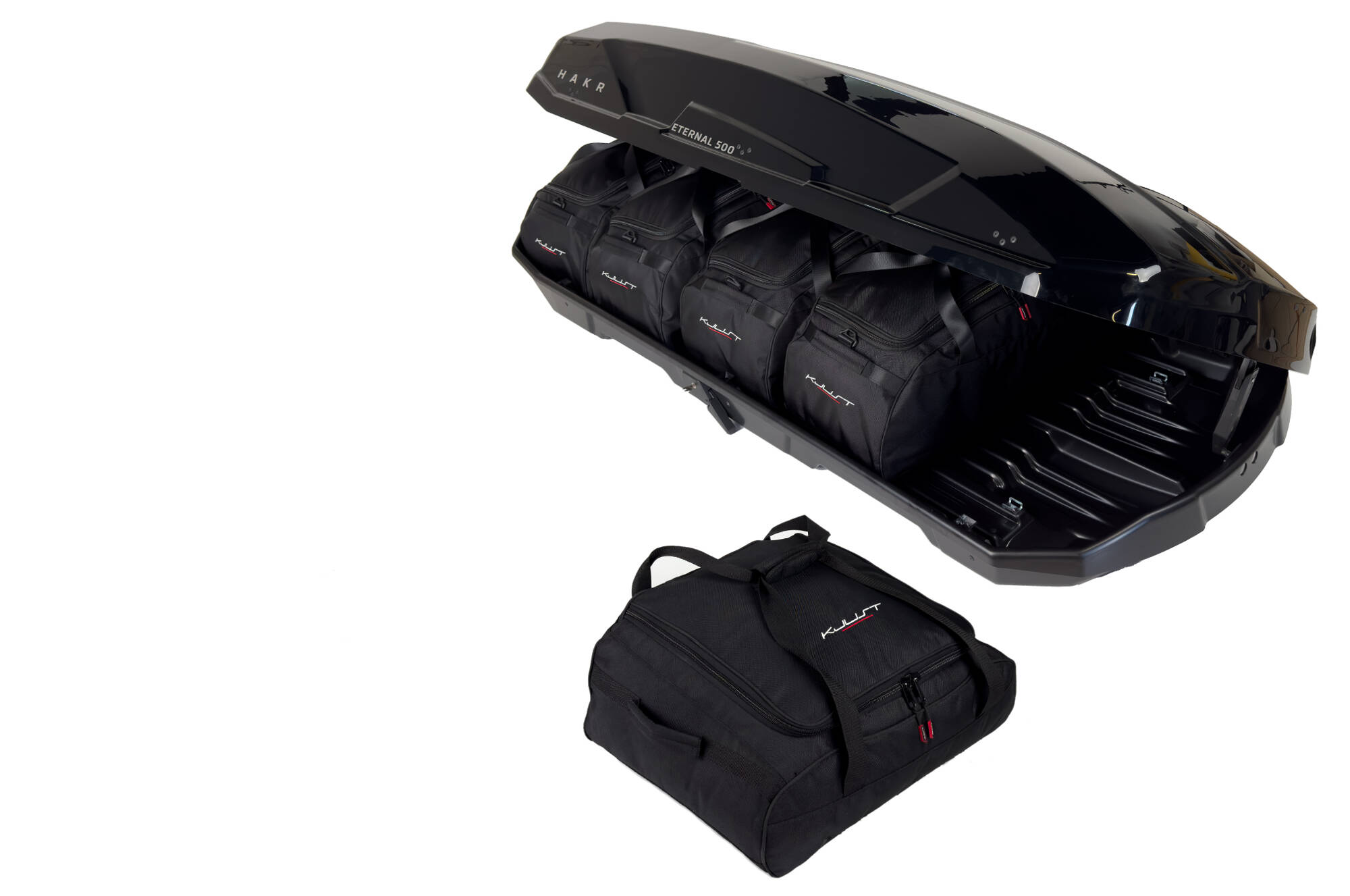 Torby KJUST do boksu dachowego HakR Eternal 500 — torba bazowa