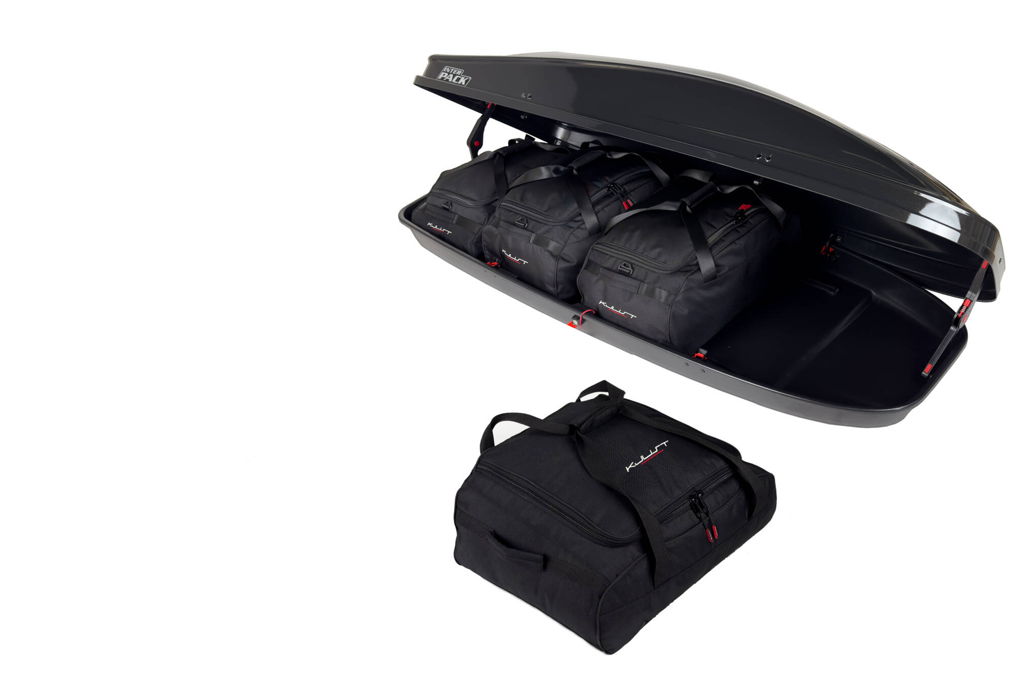 Torby KJUST do boksu dachowego Interpack Stella 480/481 — torba bazowa