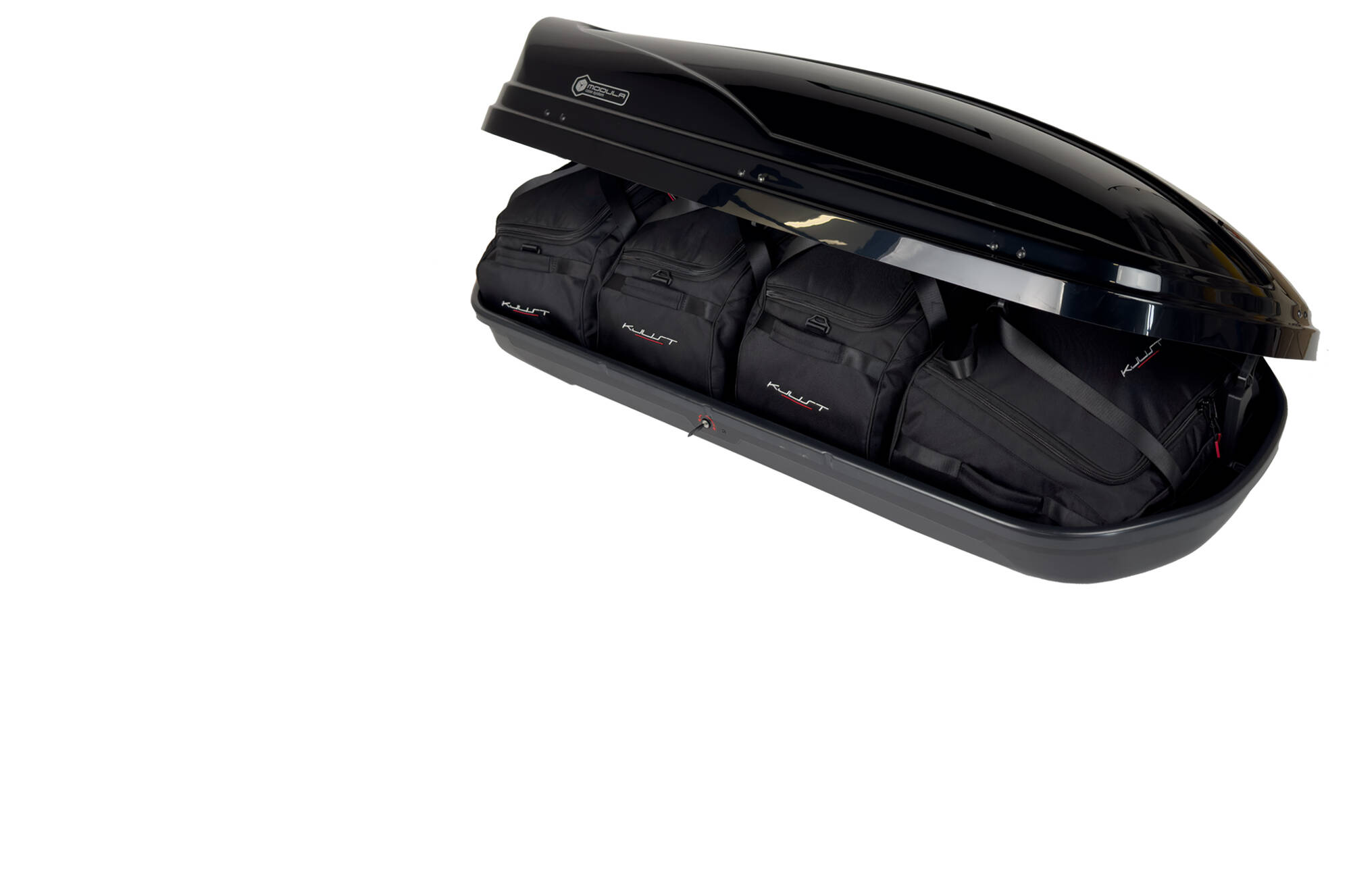 Torby KJUST do boksu dachowego Modula Wego 450 — torba frontowa