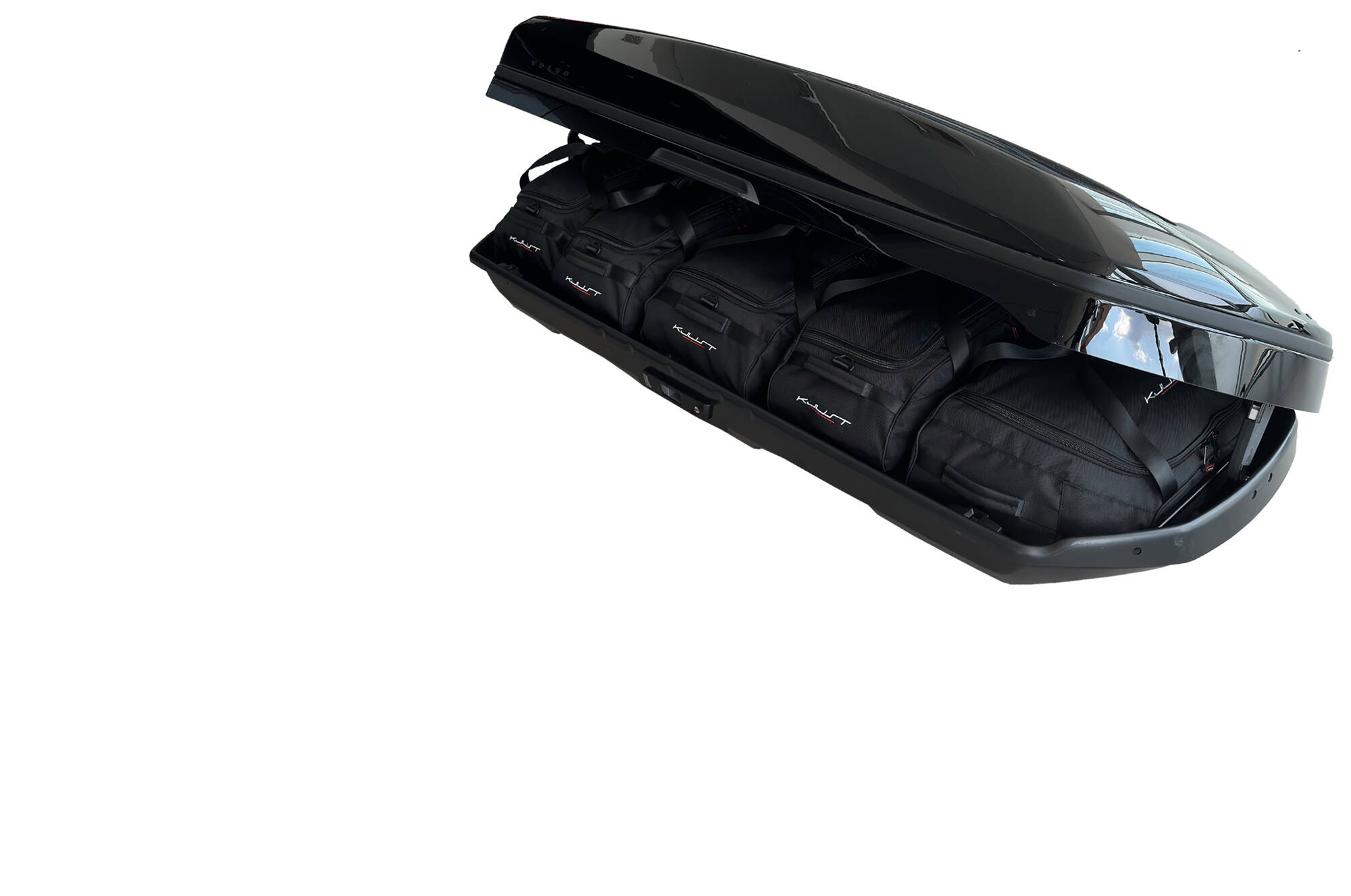 Torby KJUST do boksu dachowego Volvo Active 500 — torba frontowa