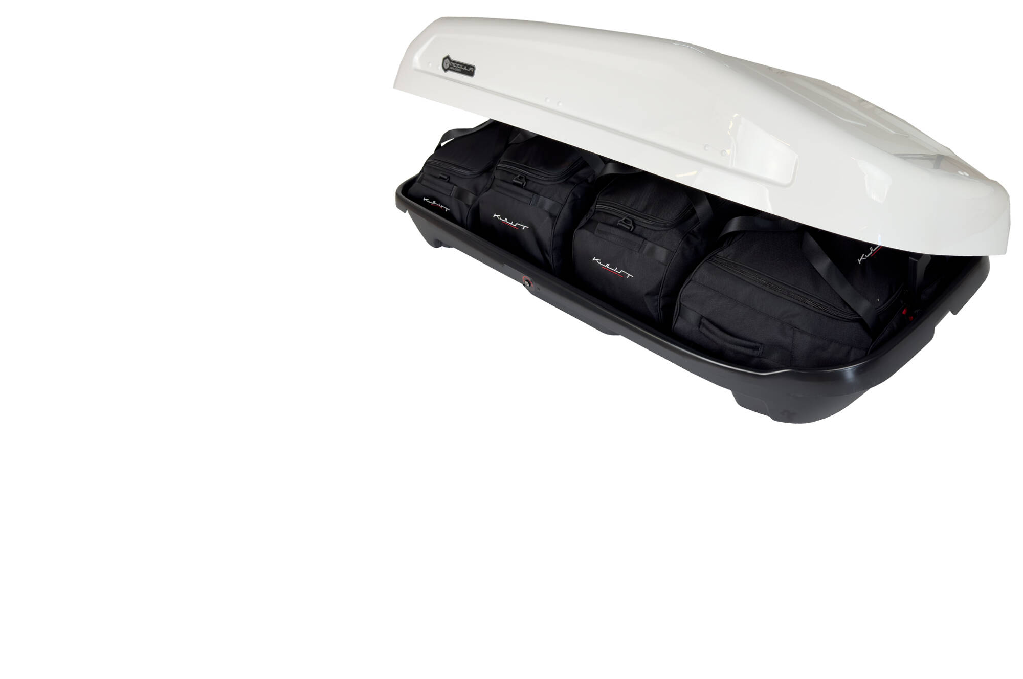 Torby KJUST do boksu dachowego Modula EVO 400 — torba frontowa