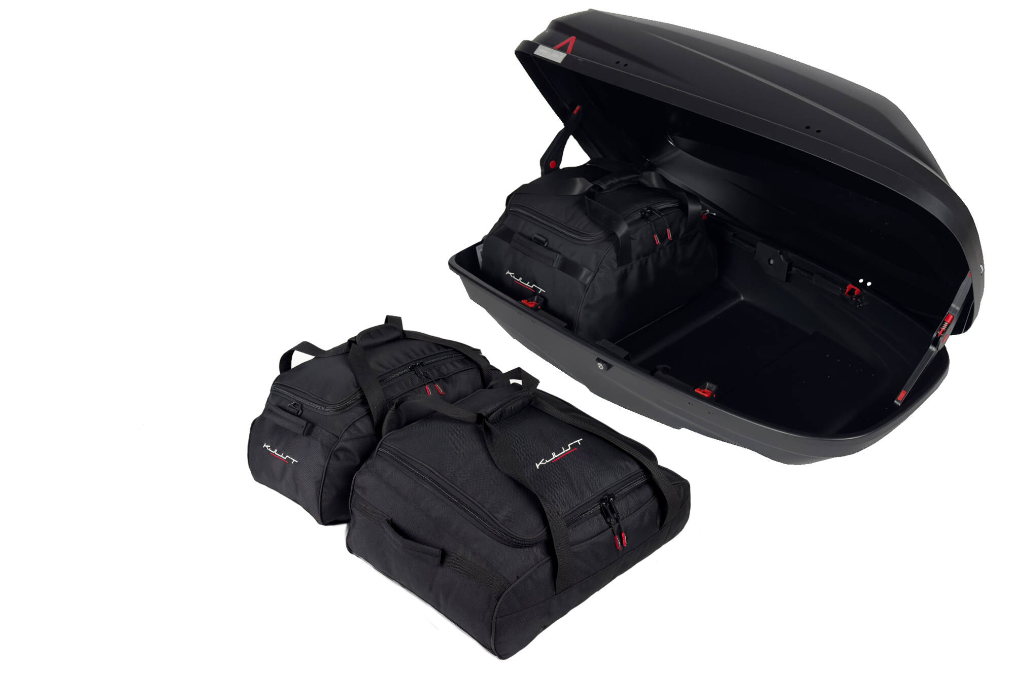 Torby KJUST do boksu dachowego G3 Bicube 300+ — komplet toreb