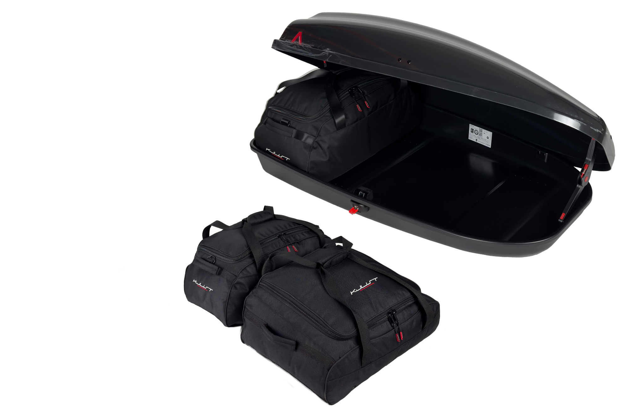 Torby KJUST do boksu dachowego G3 Arjes 320 — komplet toreb