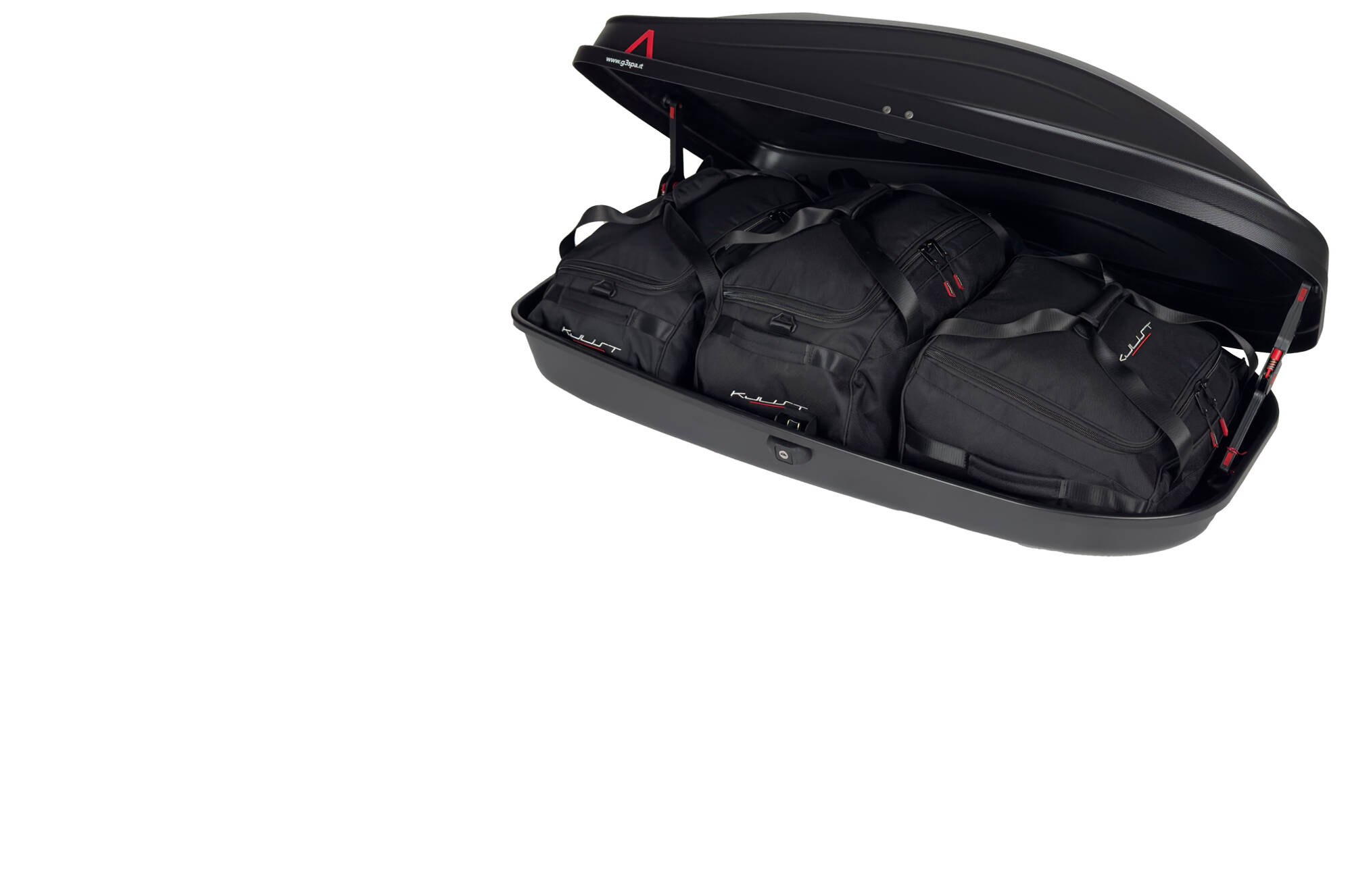 Torby KJUST do boksu dachowego G3 Spark 320 — torba frontowa