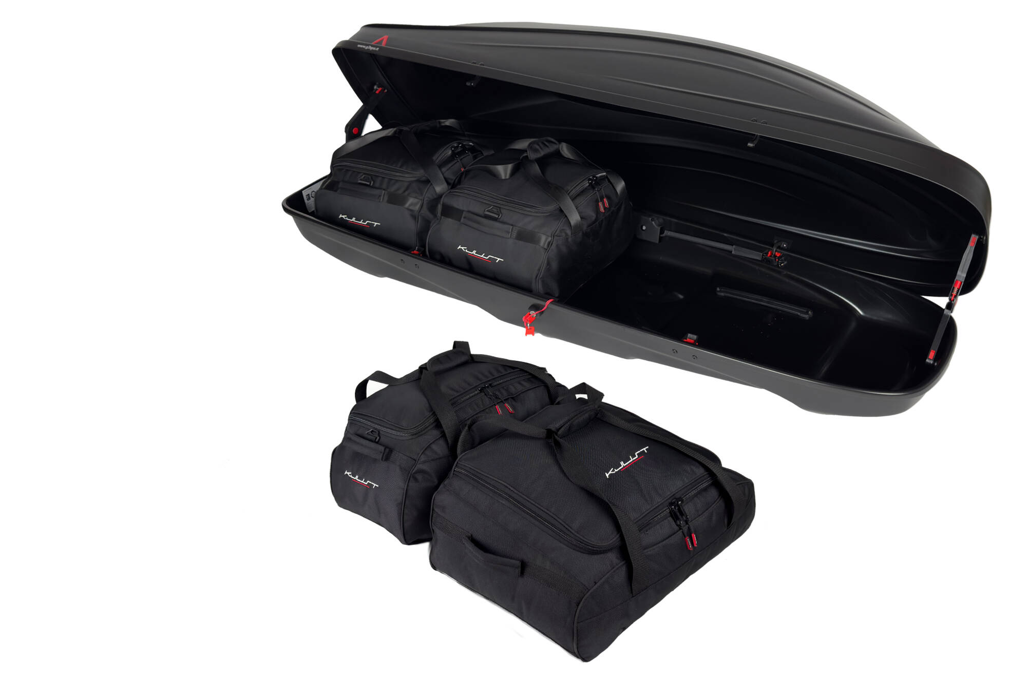 Torby KJUST do boksu dachowego G3 Spark 420 — komplet toreb