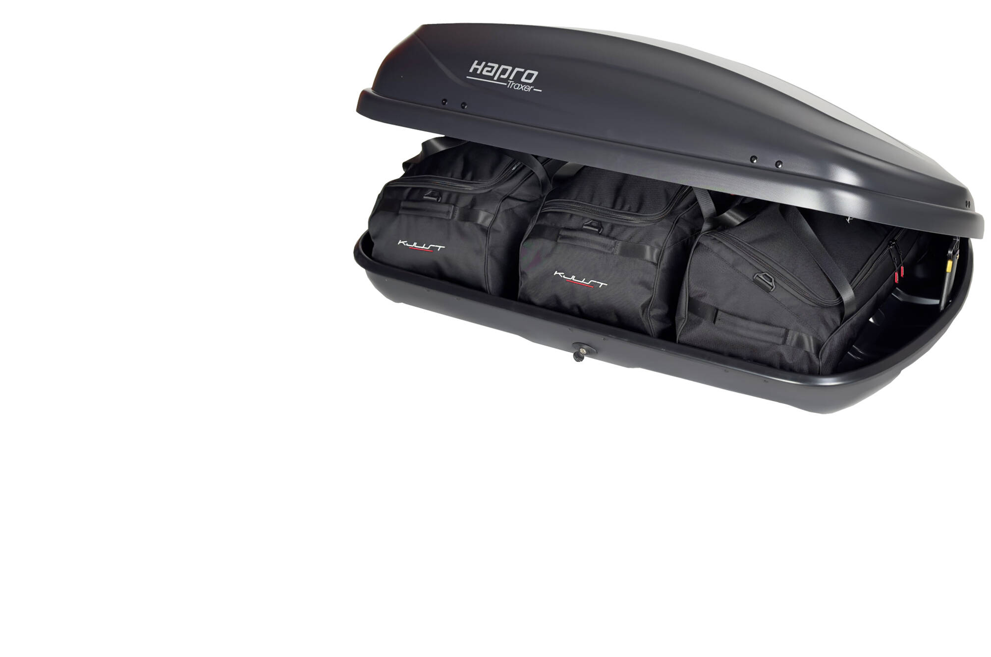 Torby KJUST do boksu dachowego Hapro Traxer 4.6 — torba frontowa