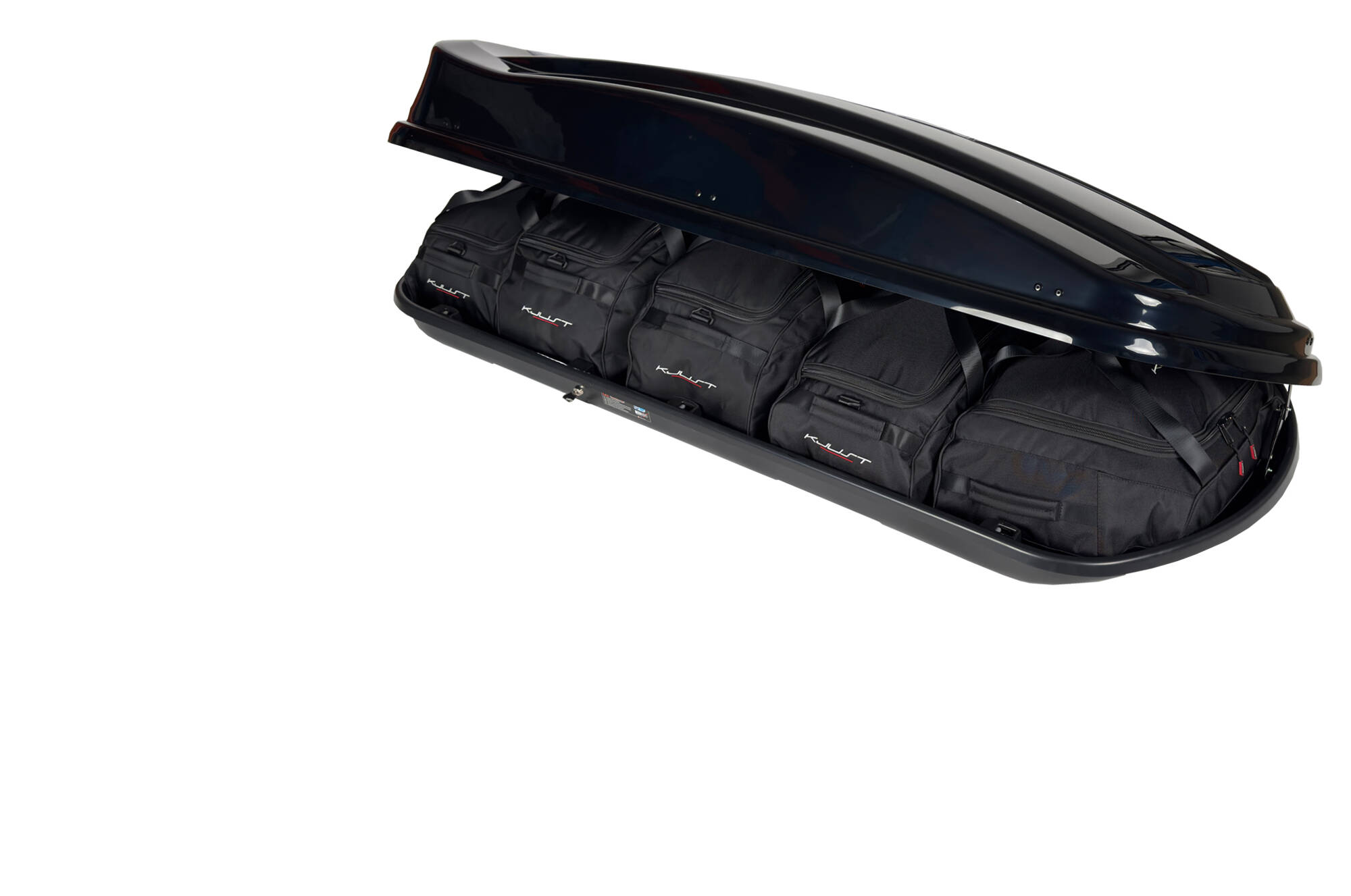 Torby KJUST do boksu dachowego LevUp Space 530 DUO — torba frontowa