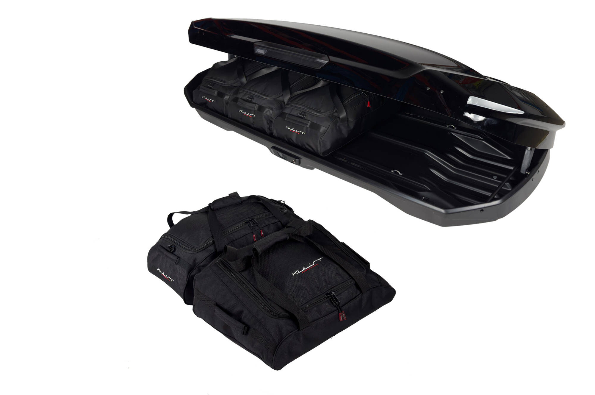Torby KJUST do boksu dachowego Thule Motion 3 XXL LOW — komplet toreb