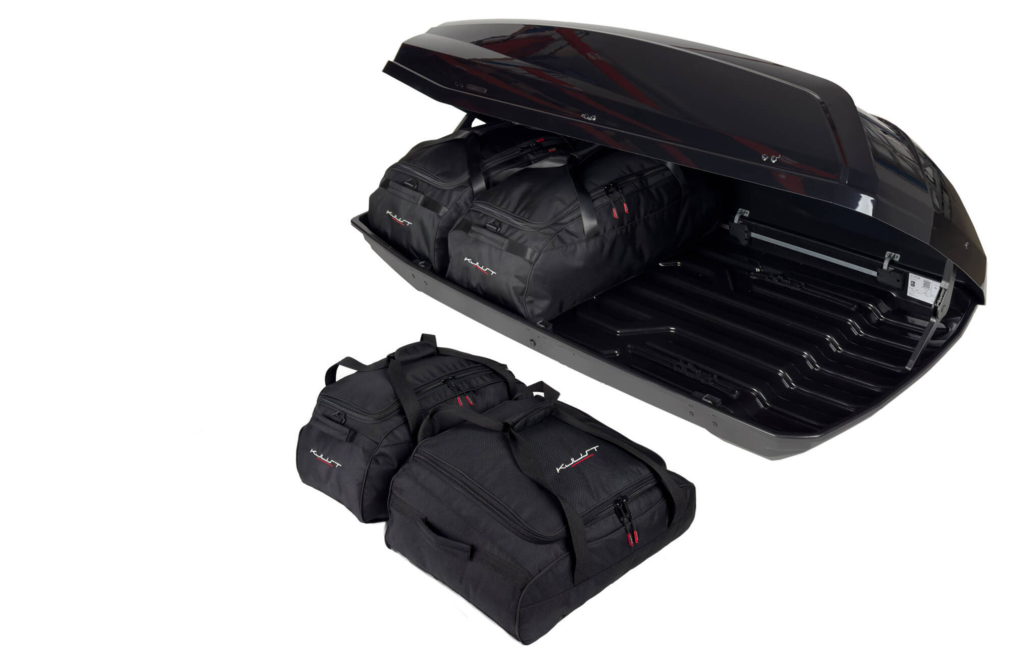 Torby KJUST do boksu dachowego GP Rapture 520 — komplet toreb