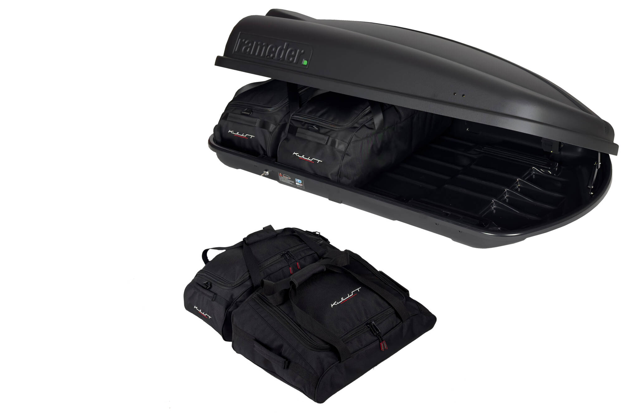 Torby KJUST do boksu dachowego TopBox 420 — komplet toreb