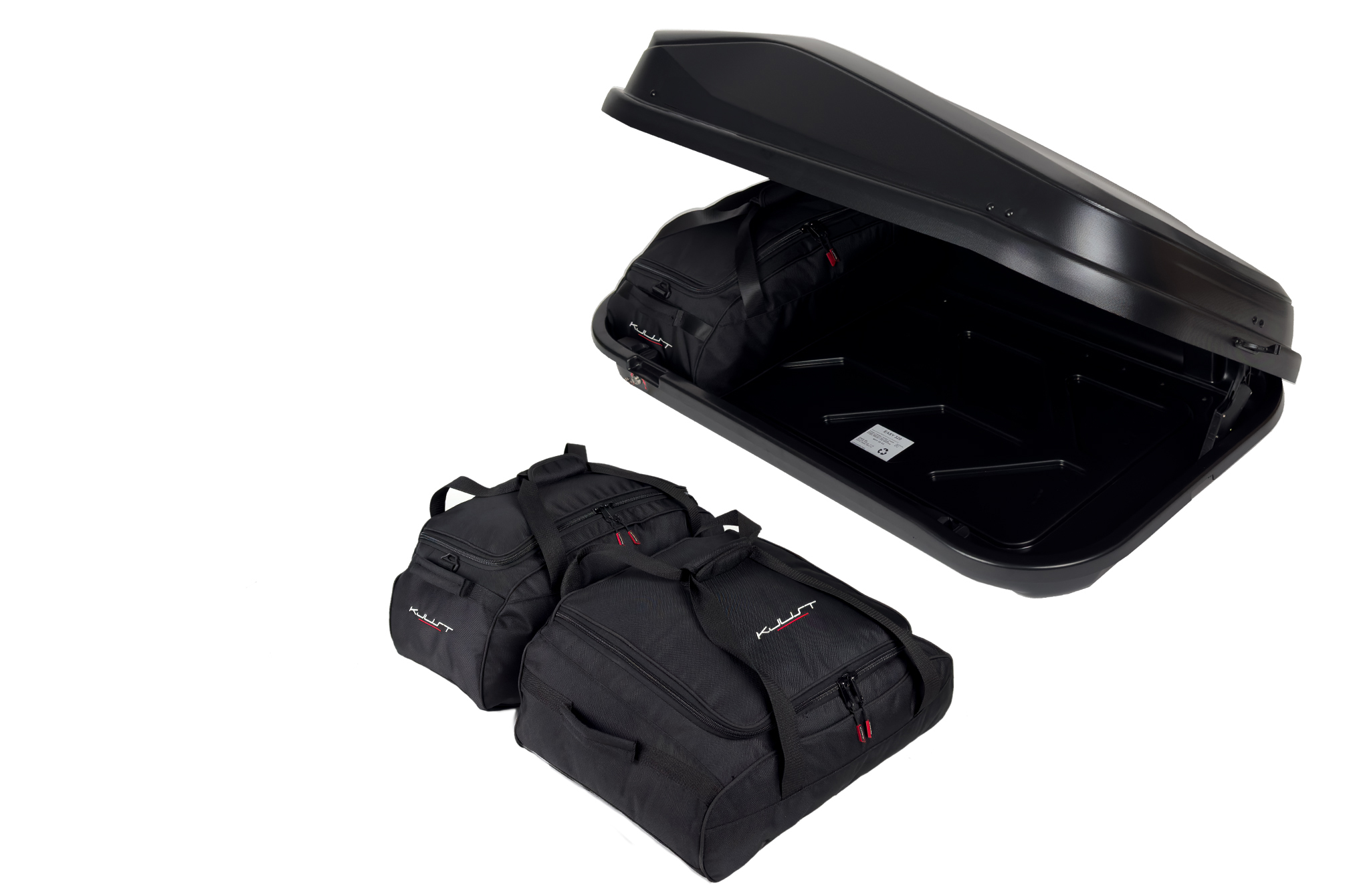 Torby KJUST do boksu dachowego Junior Easy 320 — komplet toreb