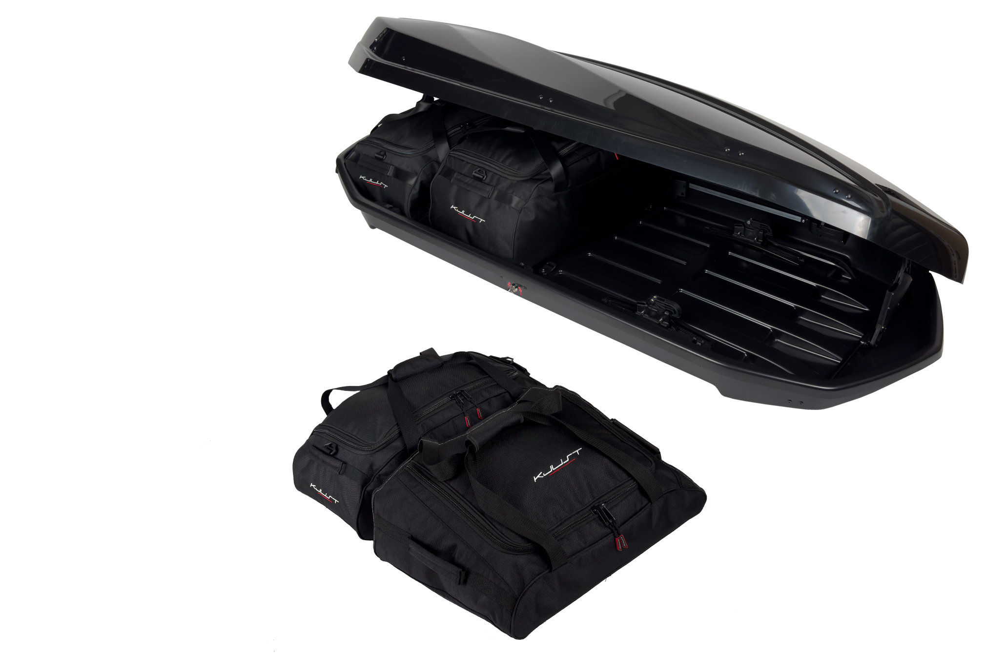 Torby KJUST do boksu dachowego Junior Strike 440 — komplet toreb