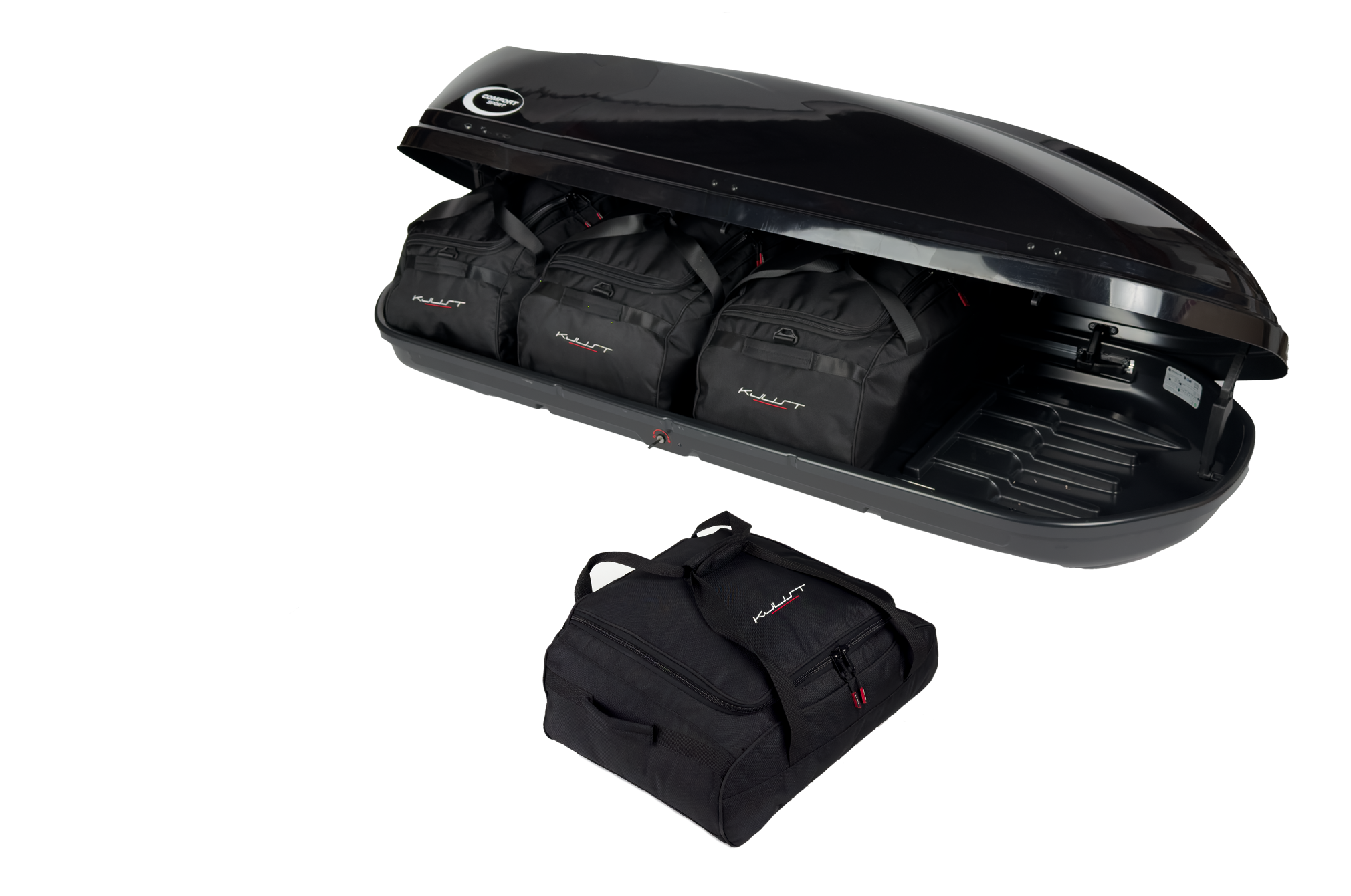 Torby KJUST do boksu dachowego Comfort Sport 520 — torba bazowa