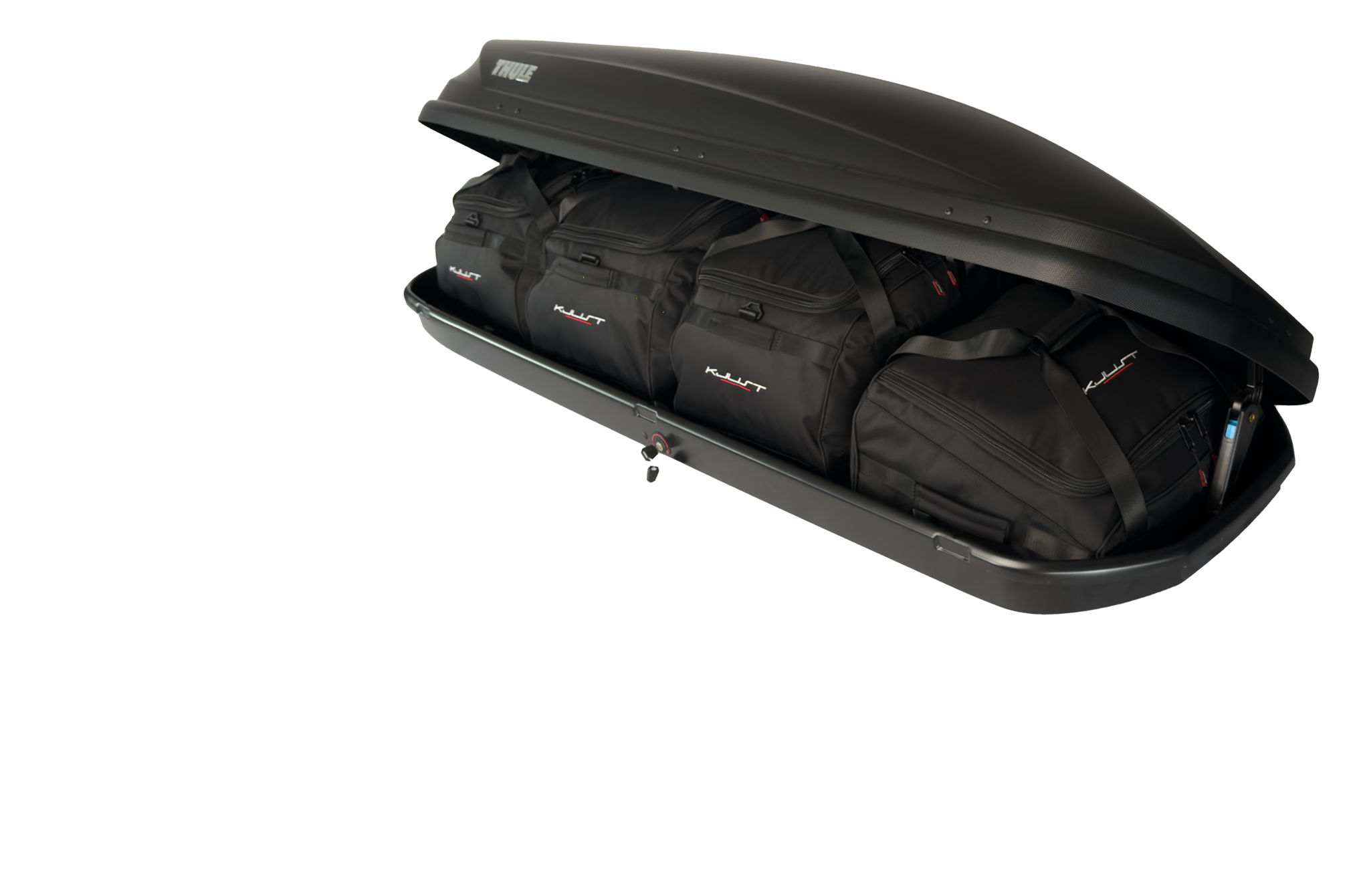 Torby KJUST do boksu dachowego Thule Pacific 600 — torba frontowa