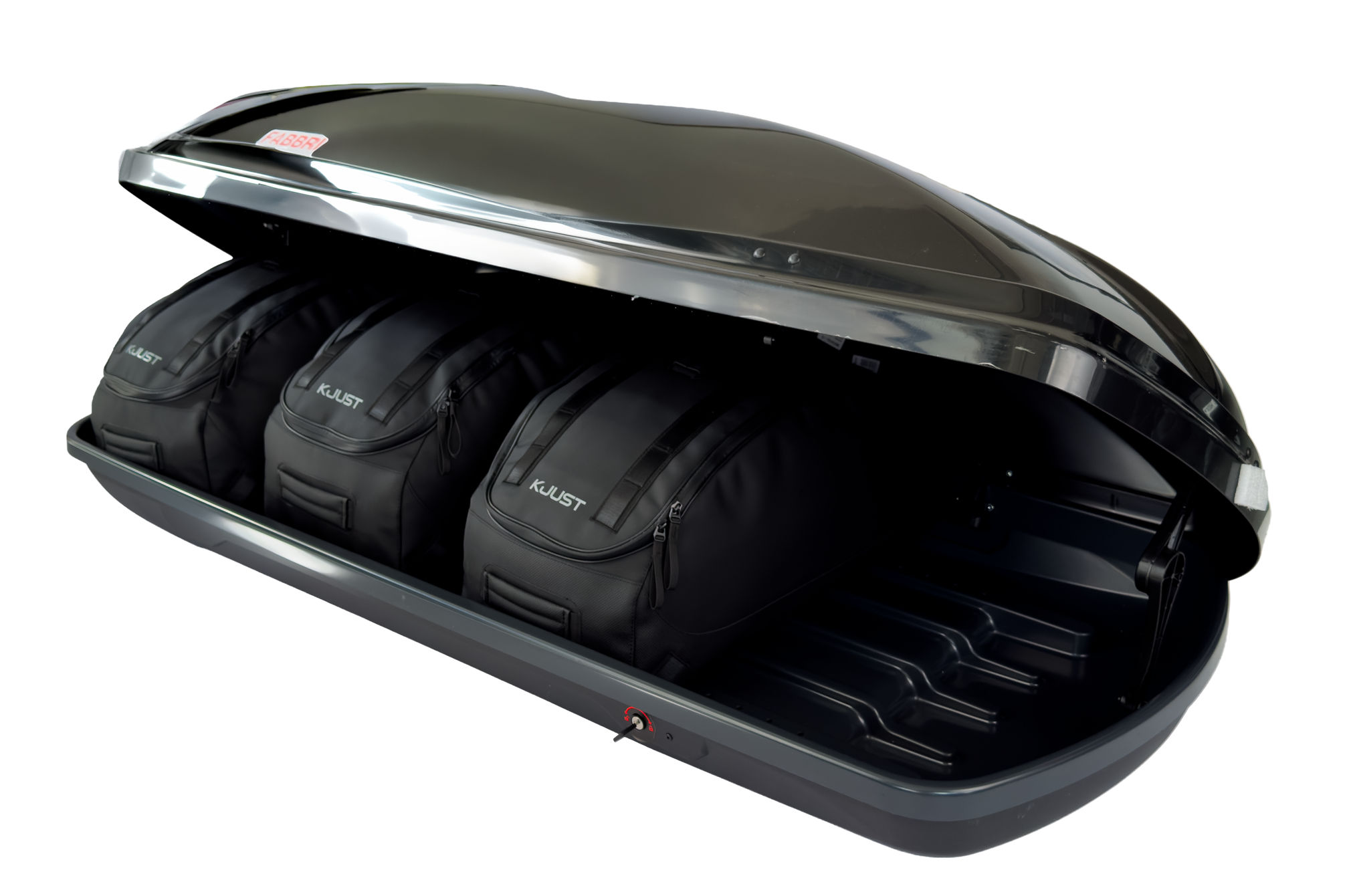 Torby KJUST PRO do boksu dachowego Fabbri CAR BOX 430 — torba czołowa