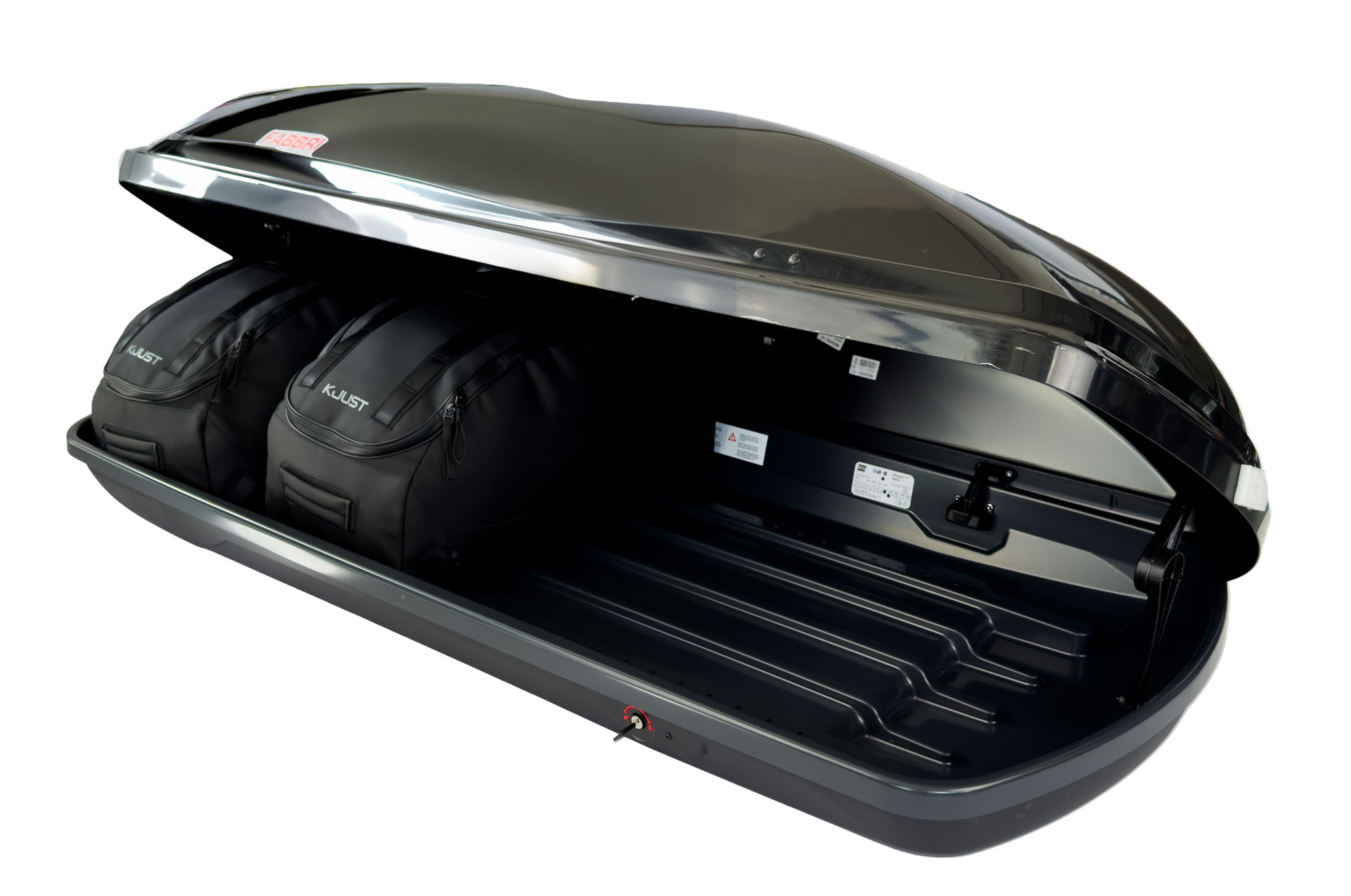 Torby KJUST PRO do boksu dachowego Fabbri CAR BOX 430 — torba bazowa