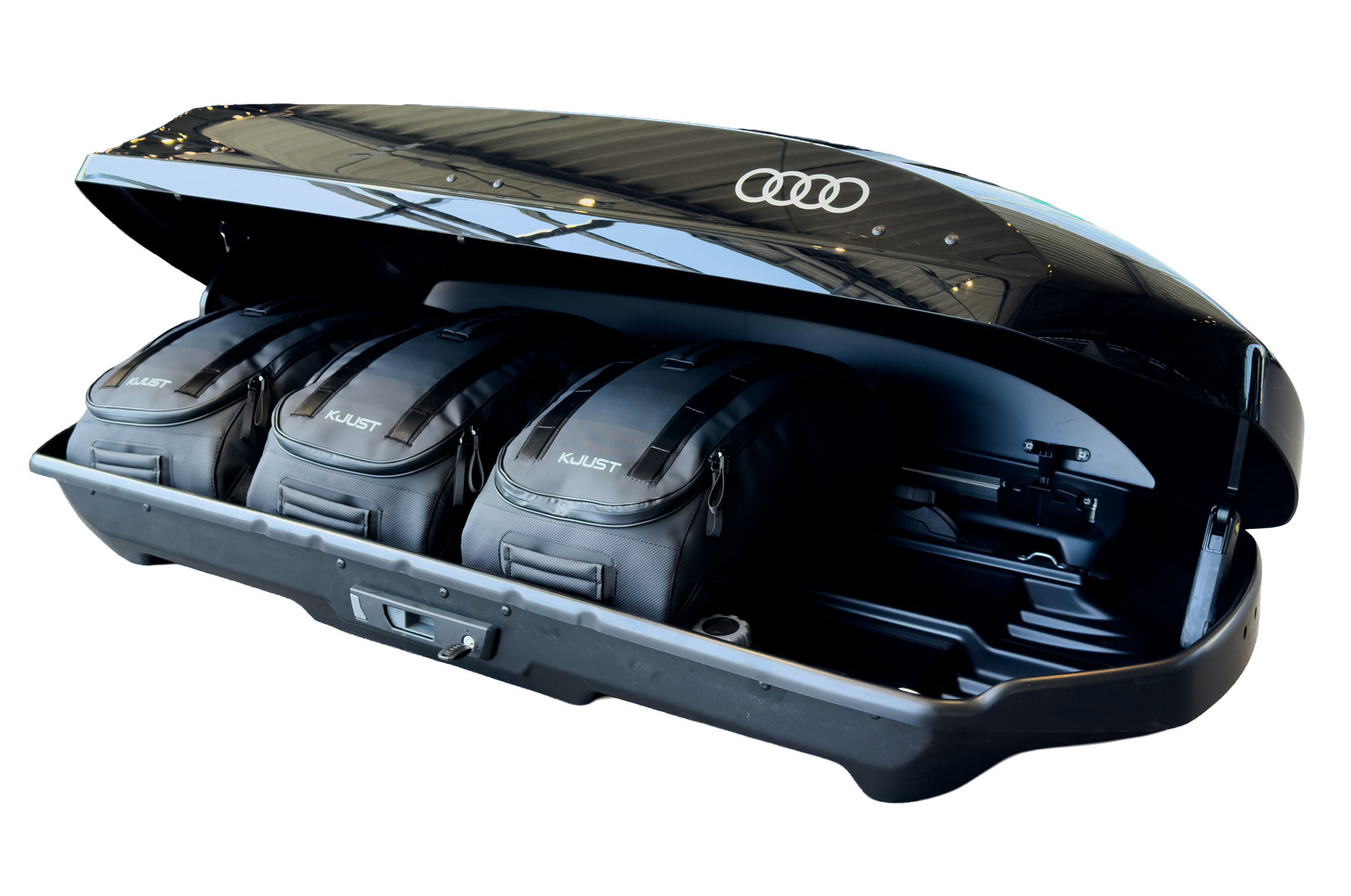 Torby KJUST PRO do boksu dachowego Audi 4K1071200Y9B 310L — torba czołowa