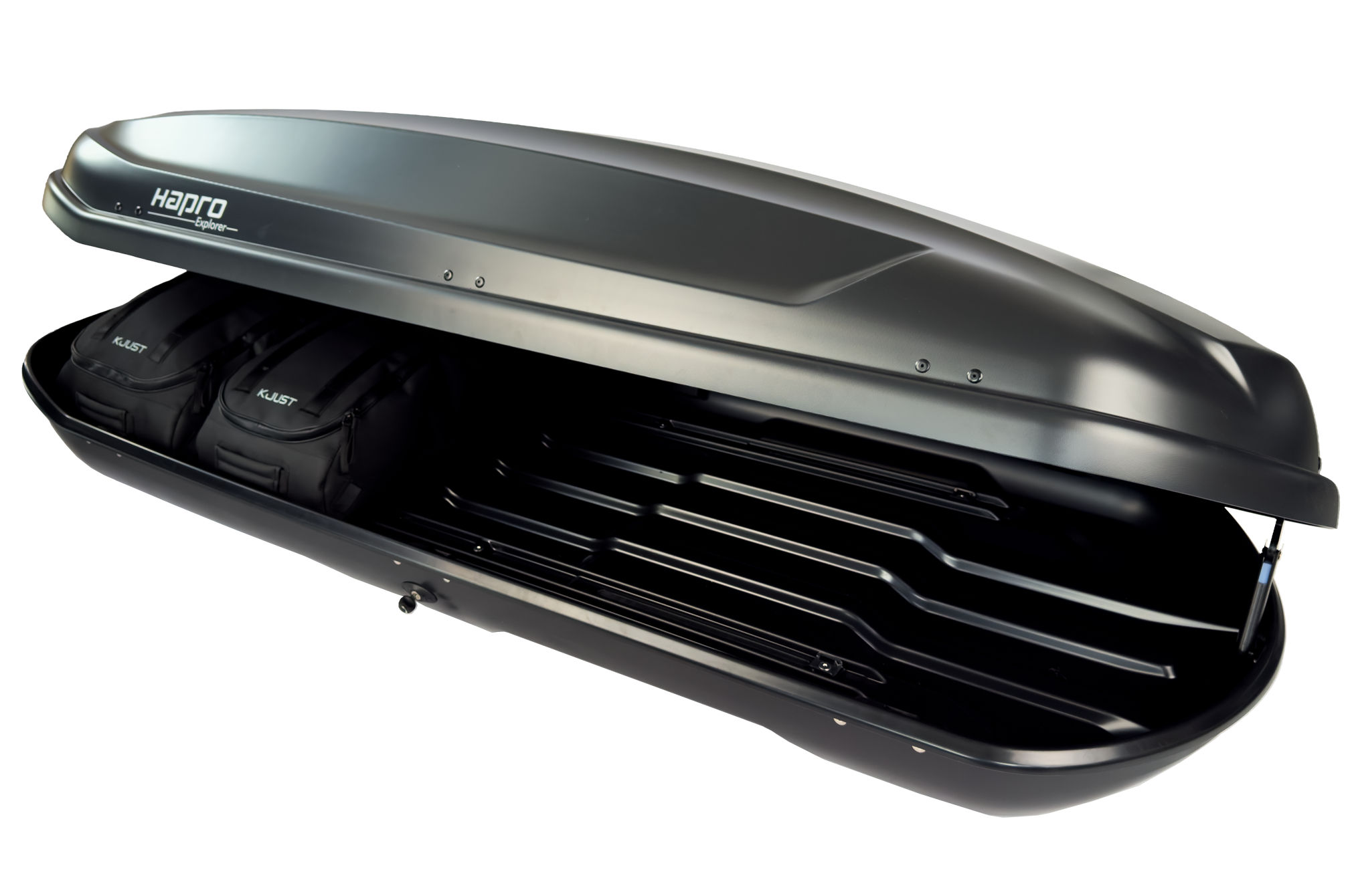 Torby KJUST PRO do boksu dachowego Hapro Explorer 400 — komplet toreb