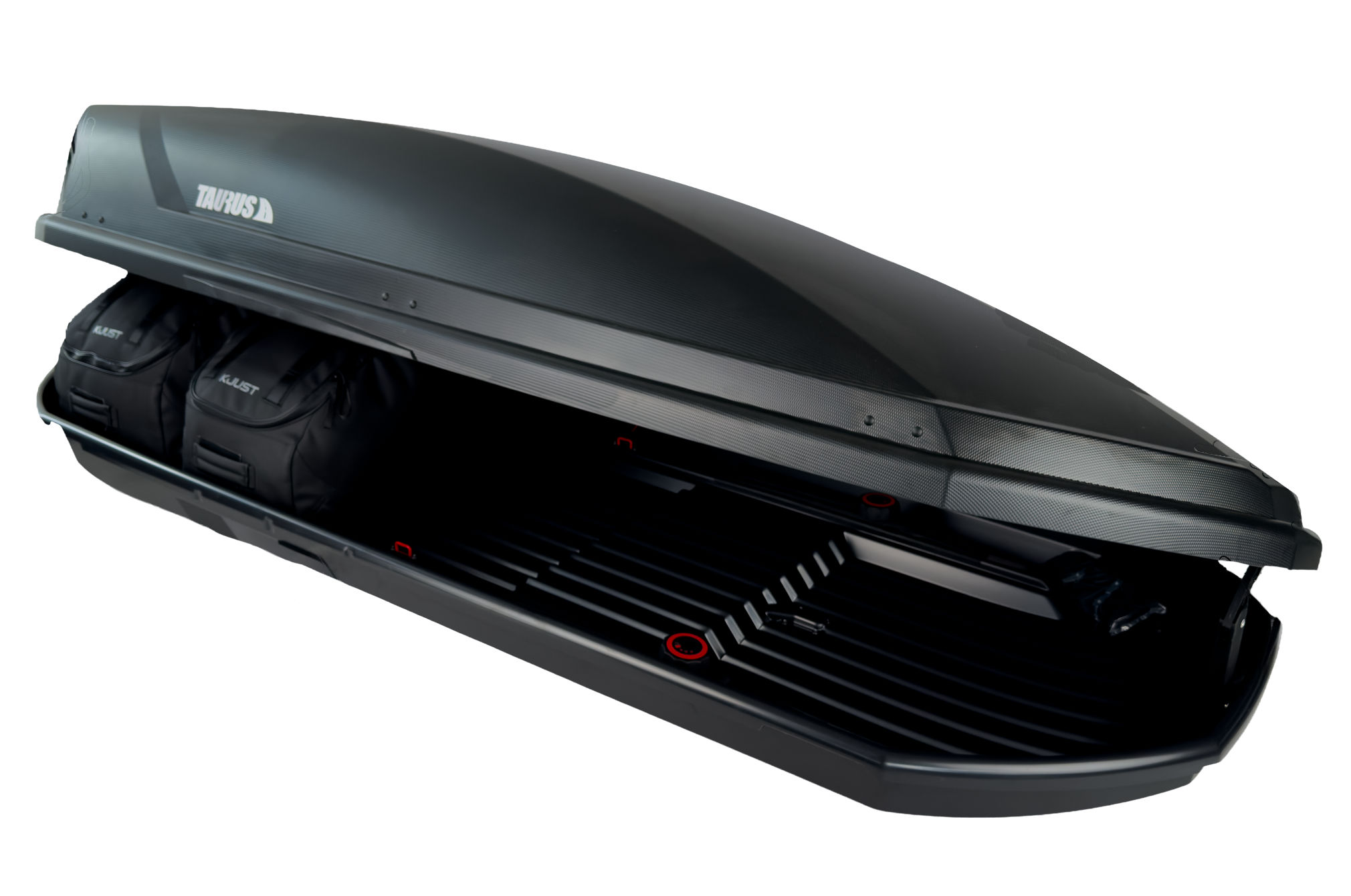 Torby KJUST PRO do boksu dachowego Hapro Trivor 640 — komplet toreb