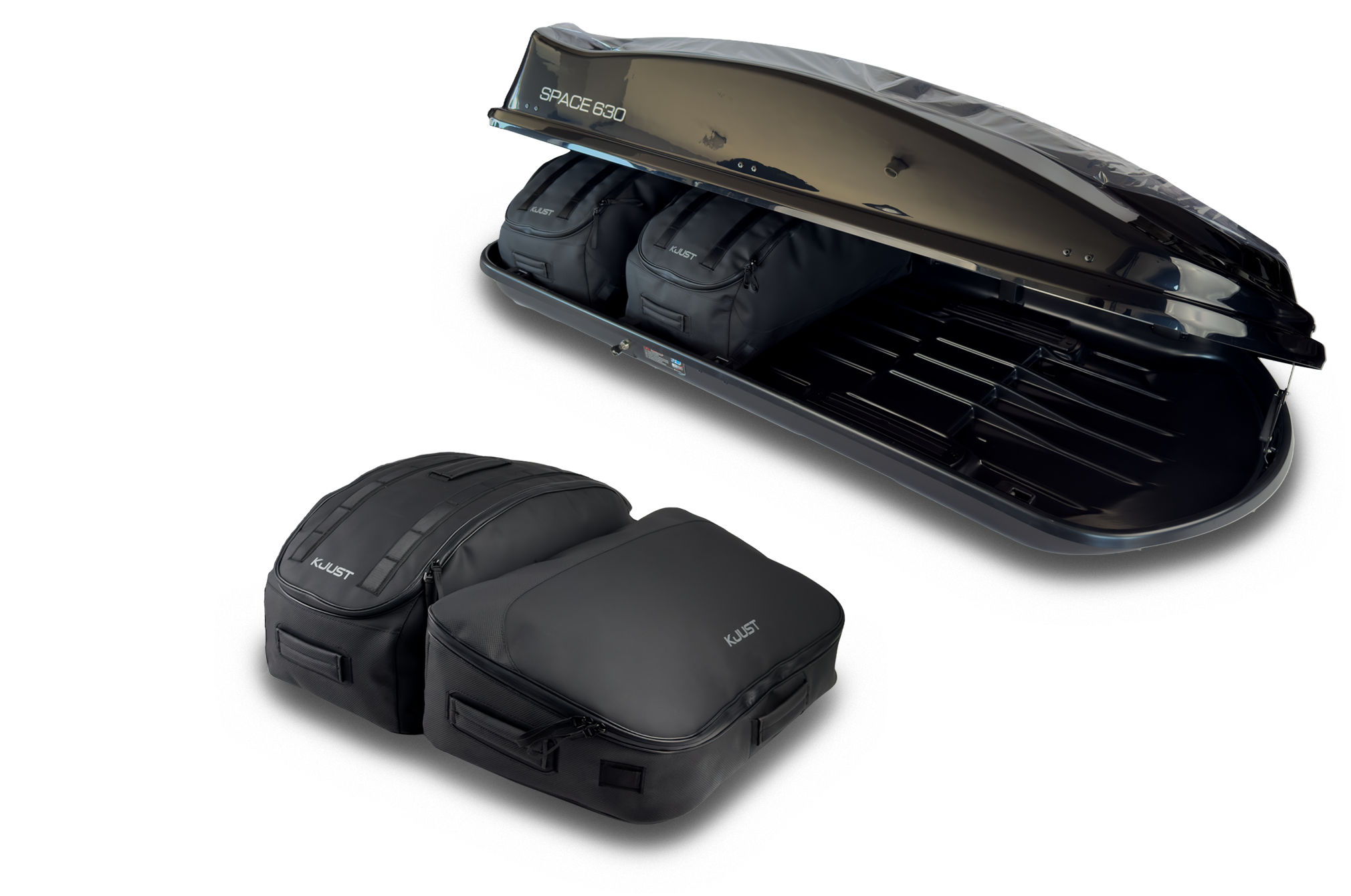 Torby KJUST PRO do boksu dachowego LevUp Space 630 — torba bazowa