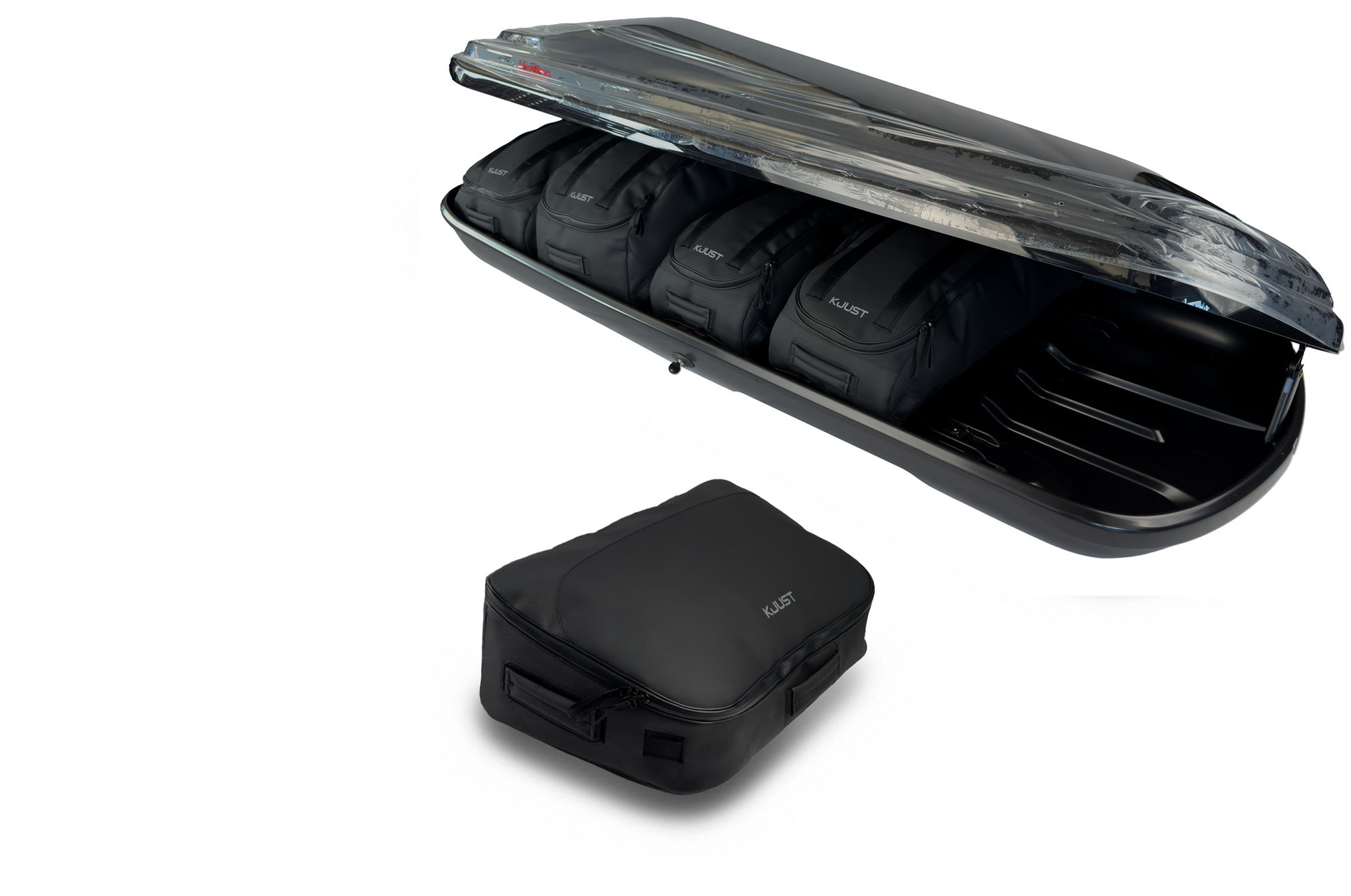 Torby KJUST PRO do boksu dachowego Mont Blanc Altitude 450 — torba czołowa