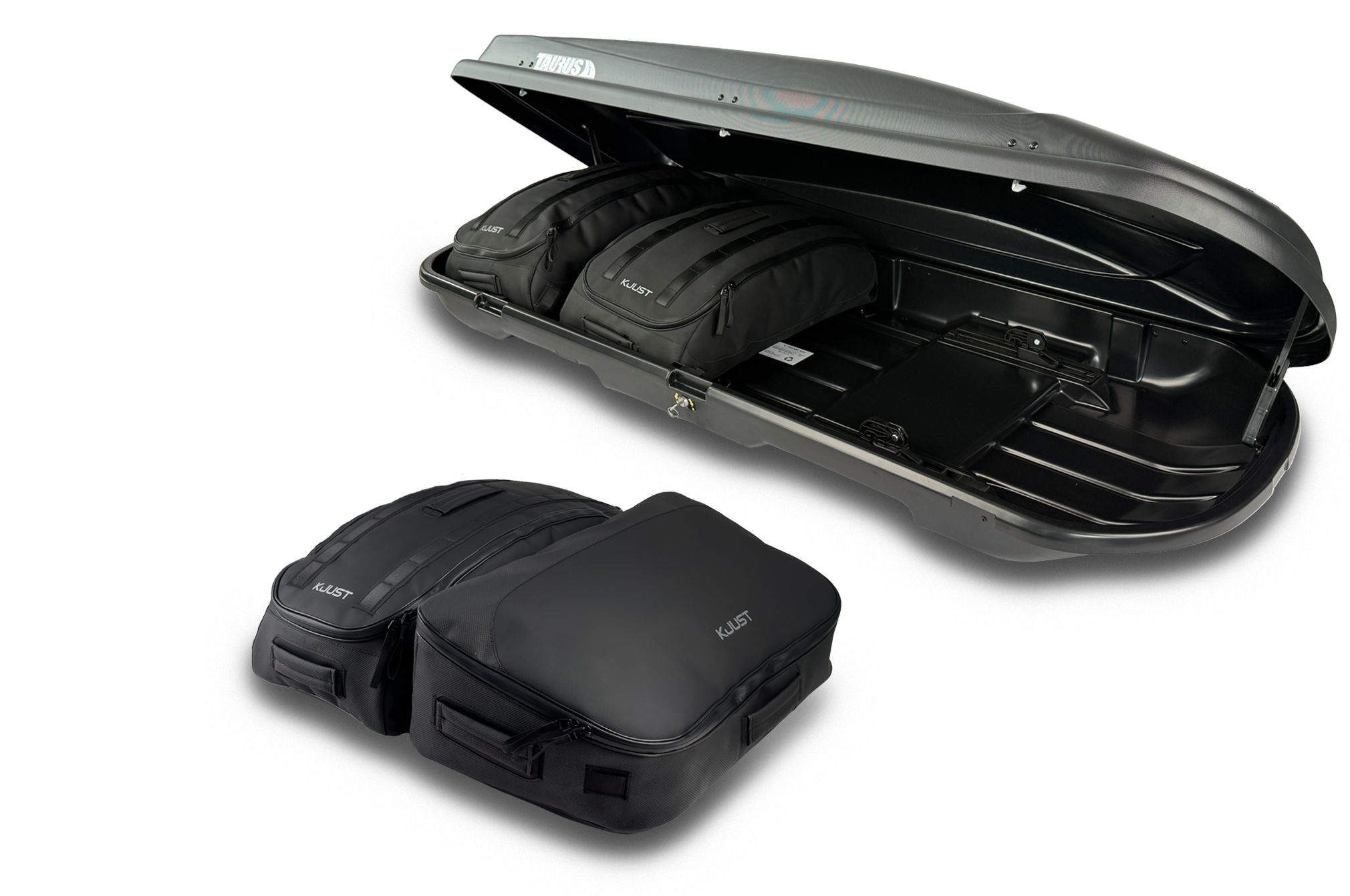 Torby KJUST PRO do boksu dachowego Taurus Xtreme 400 — torba bazowa