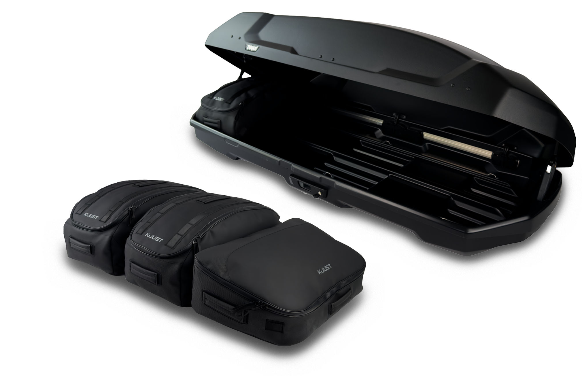 Torby KJUST PRO do boksu dachowego Thule Force 3 L — komplet toreb