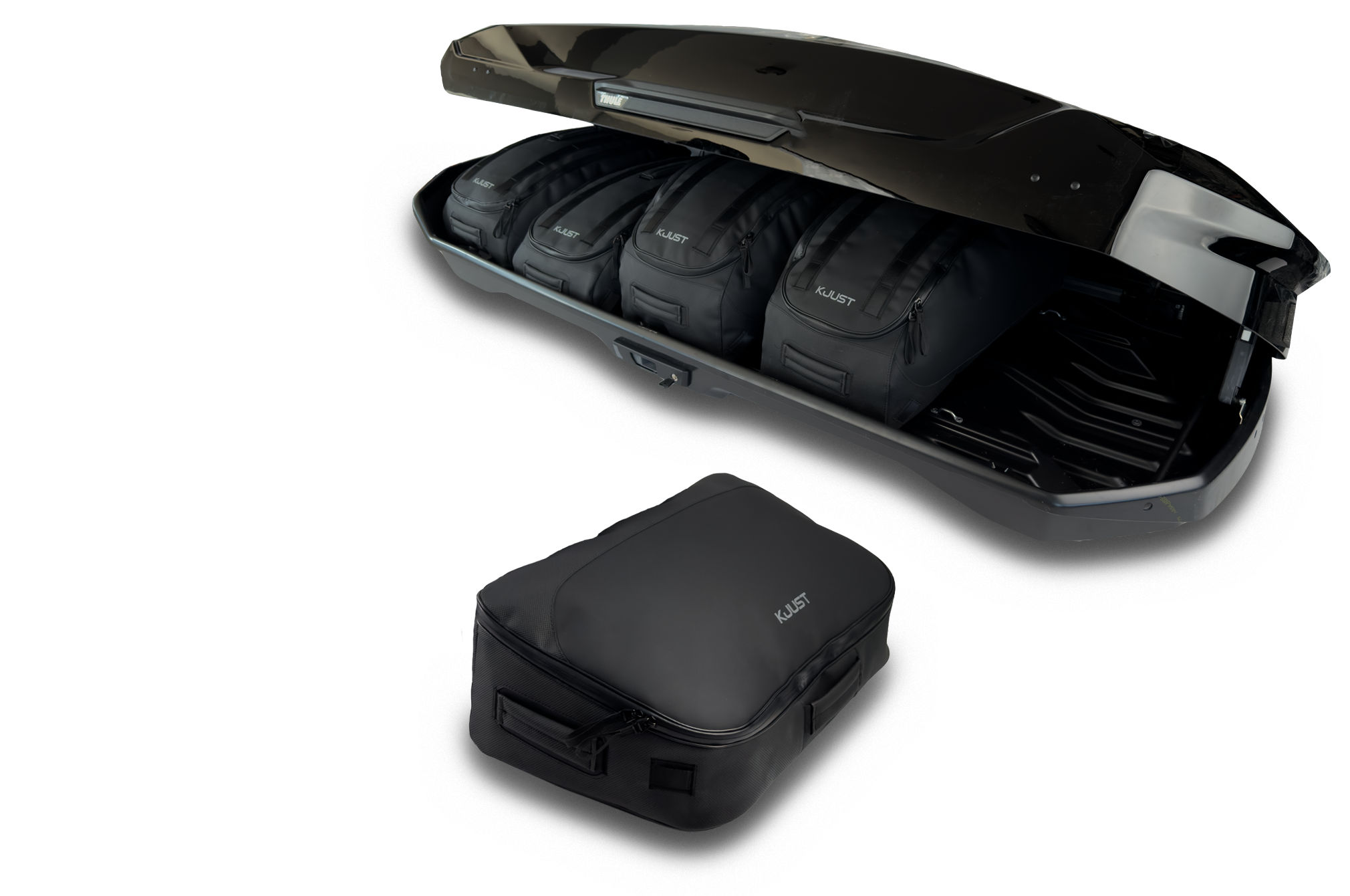 Torby KJUST PRO do boksu dachowego Thule Motion 3 XL — torba czołowa
