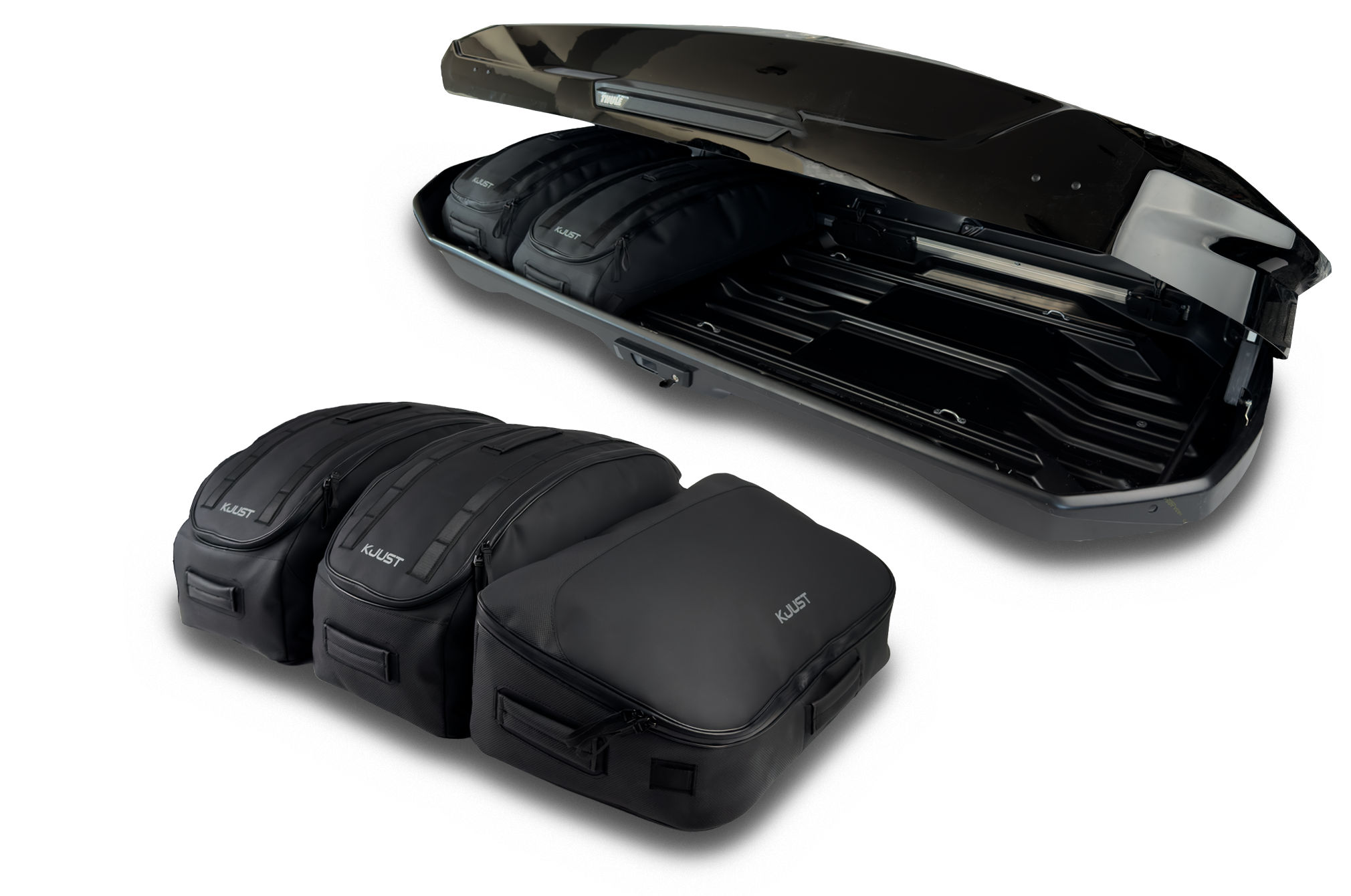 Torby KJUST PRO do boksu dachowego Thule Motion 3 XL — komplet toreb