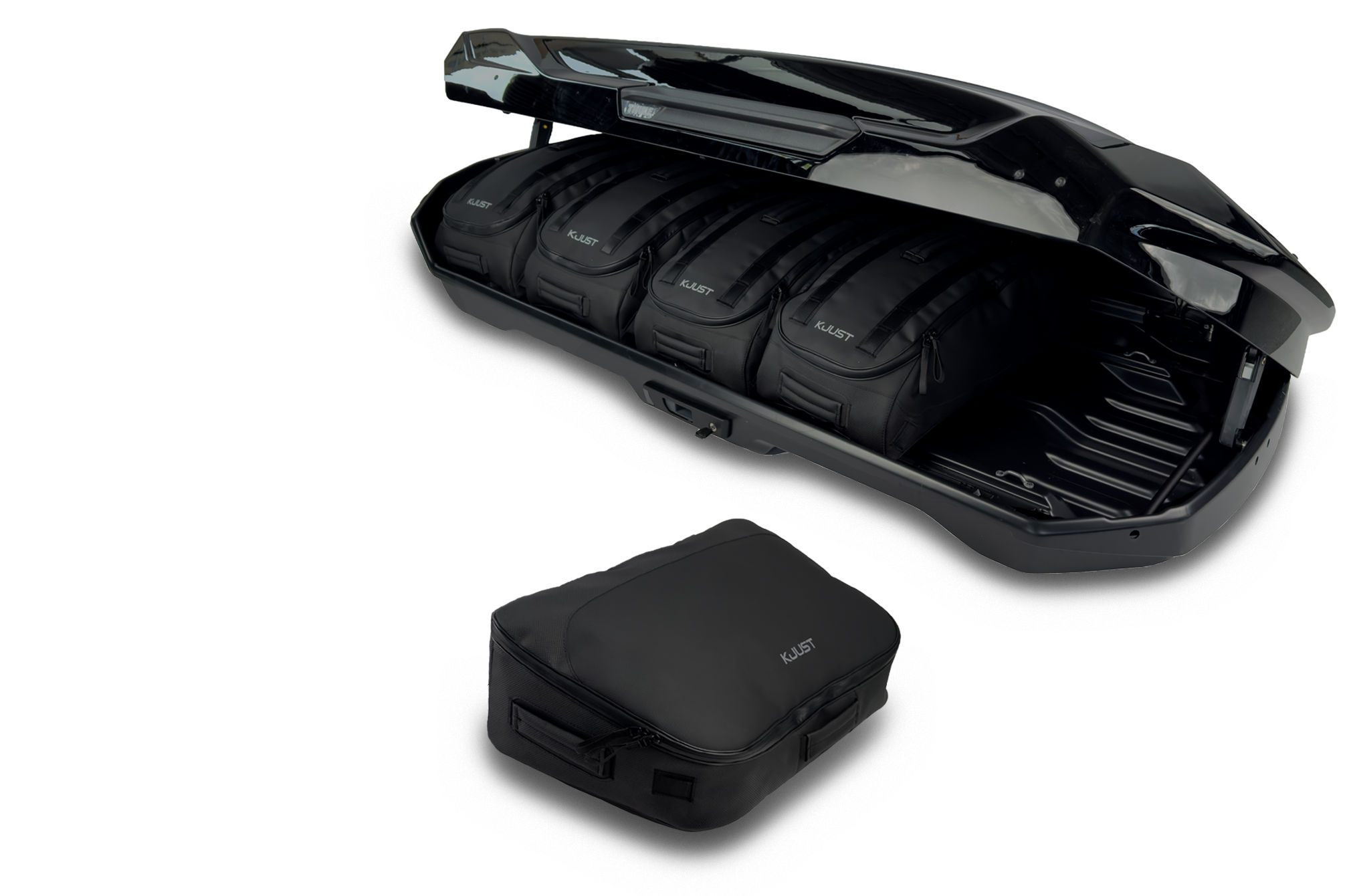 Torby KJUST PRO do boksu dachowego Thule Motion 3 XL LOW — torba czołowa