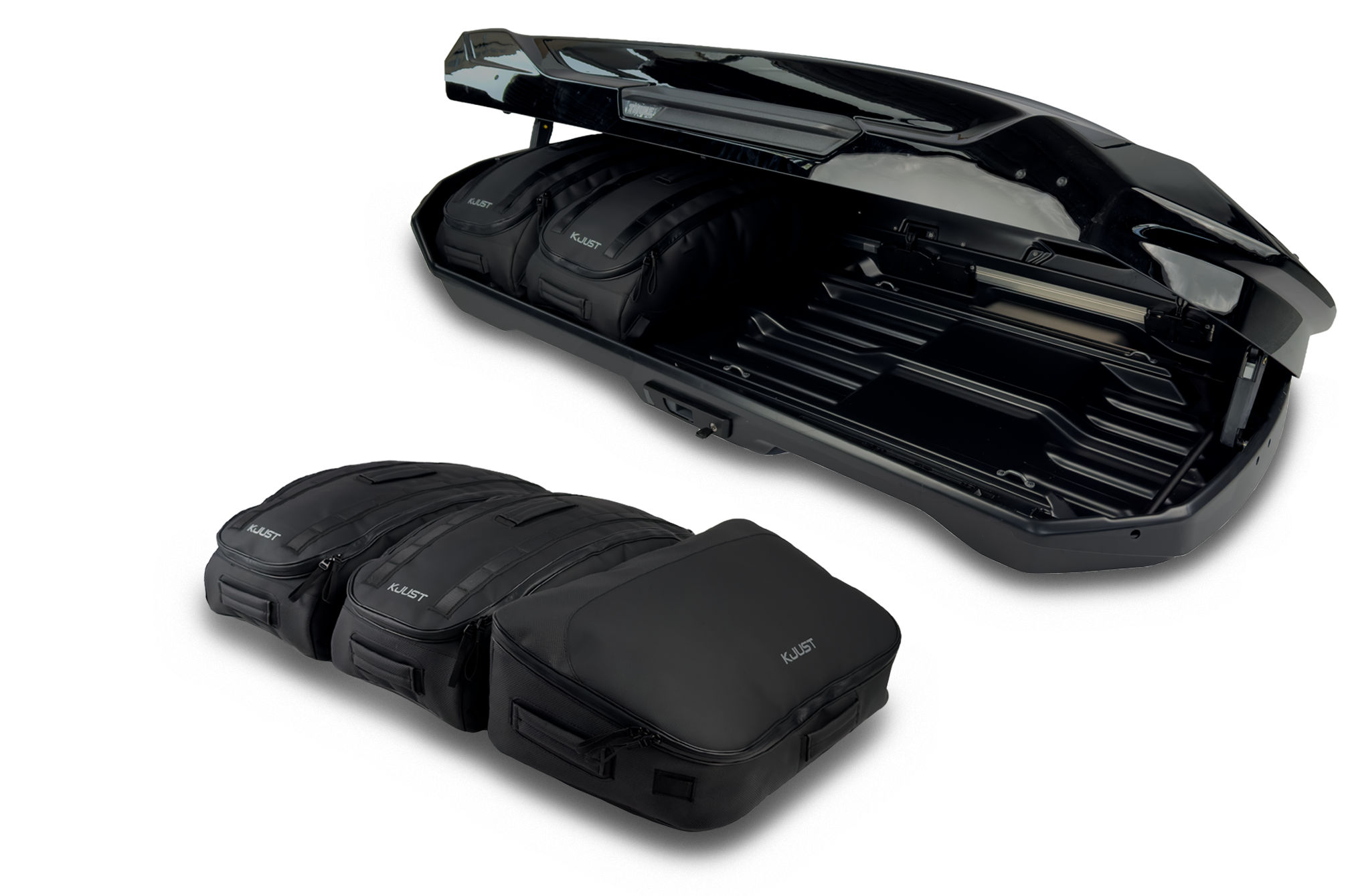 Torby KJUST PRO do boksu dachowego Thule Motion 3 XL LOW — komplet toreb