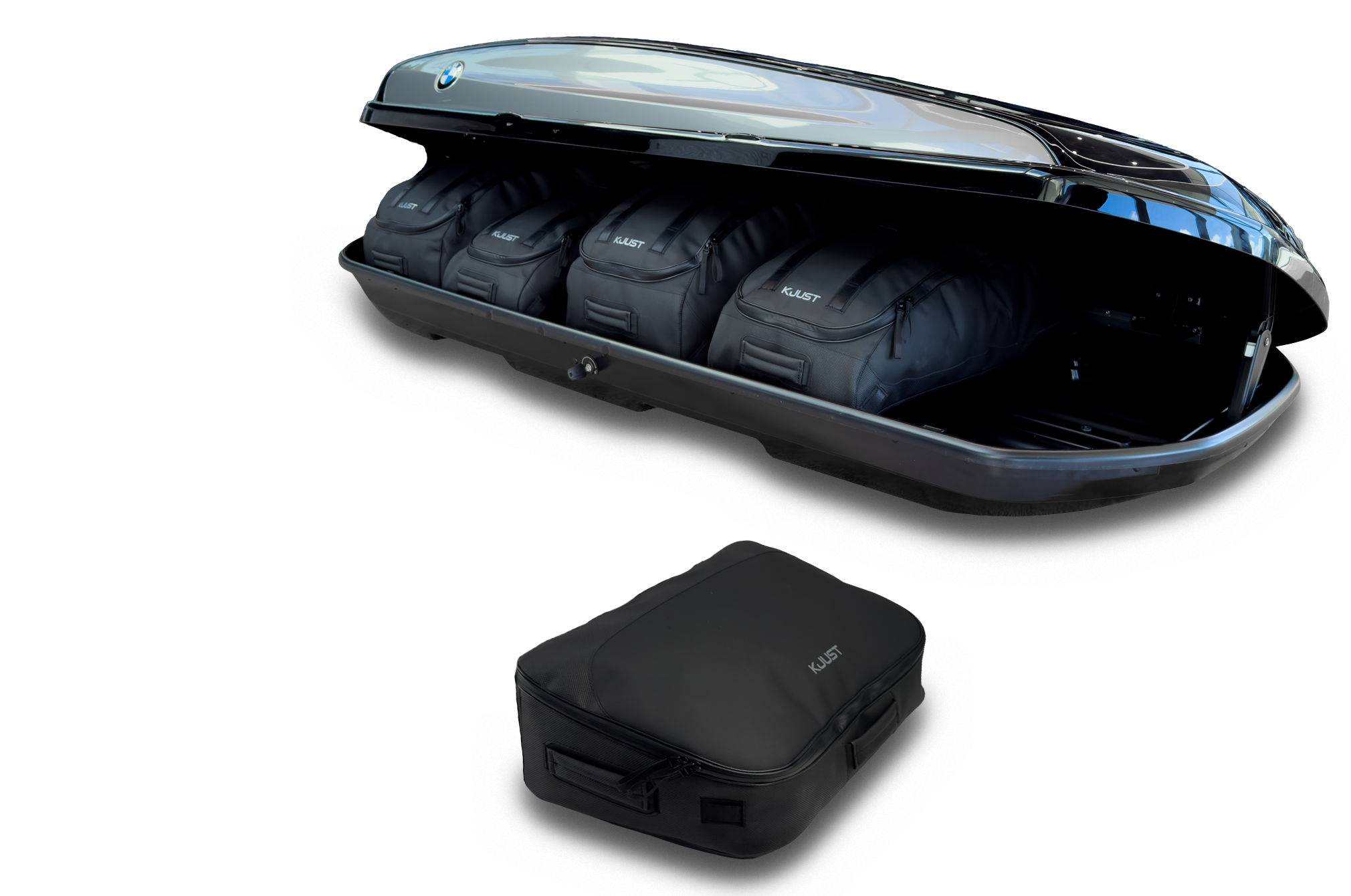 Torby KJUST PRO do boksu dachowego BMW 82732406459 520L — torba czołowa