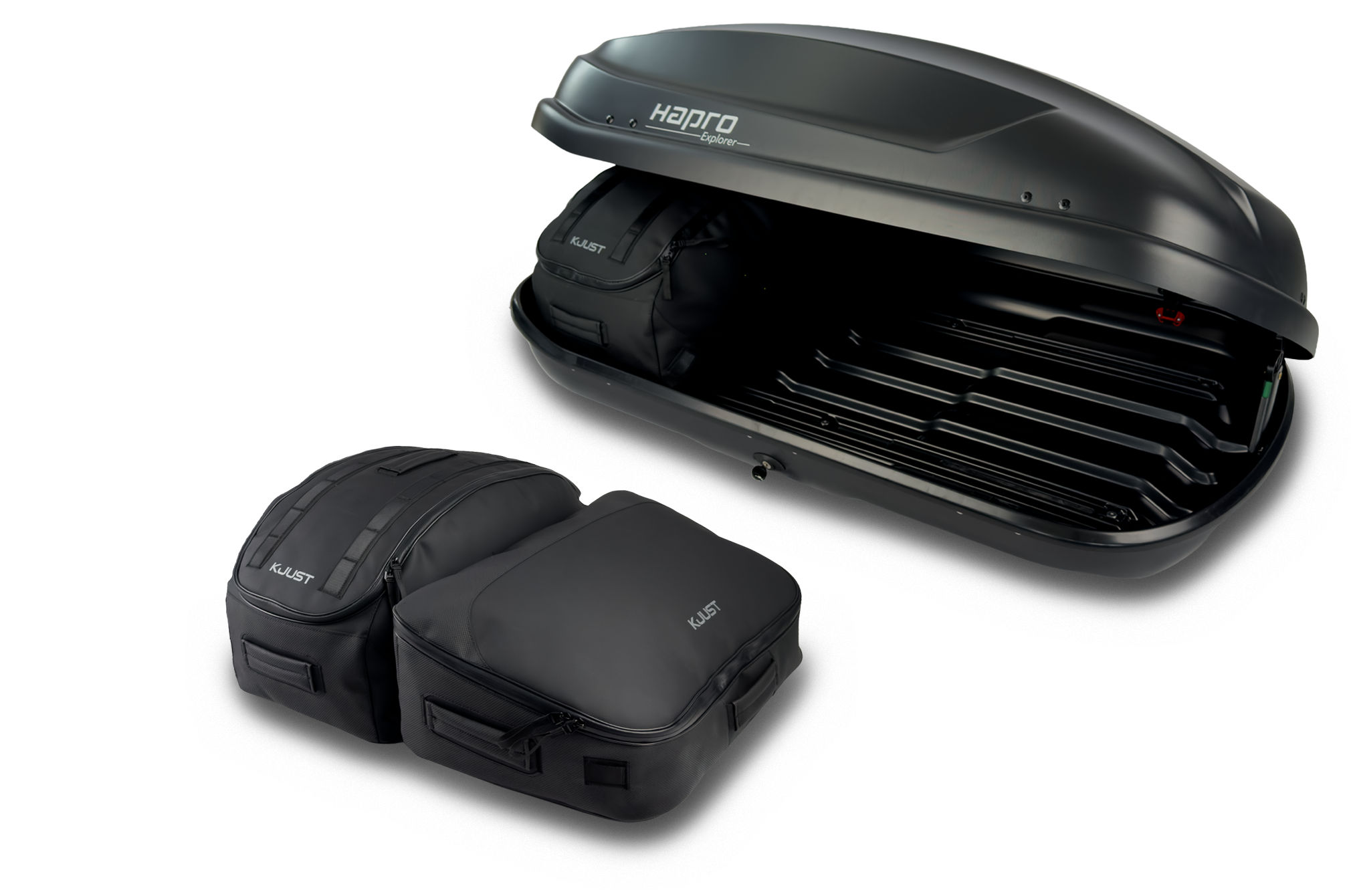 Torby KJUST PRO do boksu dachowego Hapro Explorer 100 — torba bazowa