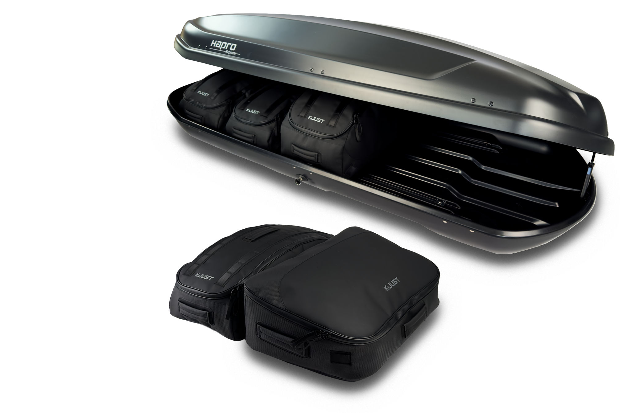 Torby KJUST PRO do boksu dachowego Hapro Explorer 500 — torba bazowa