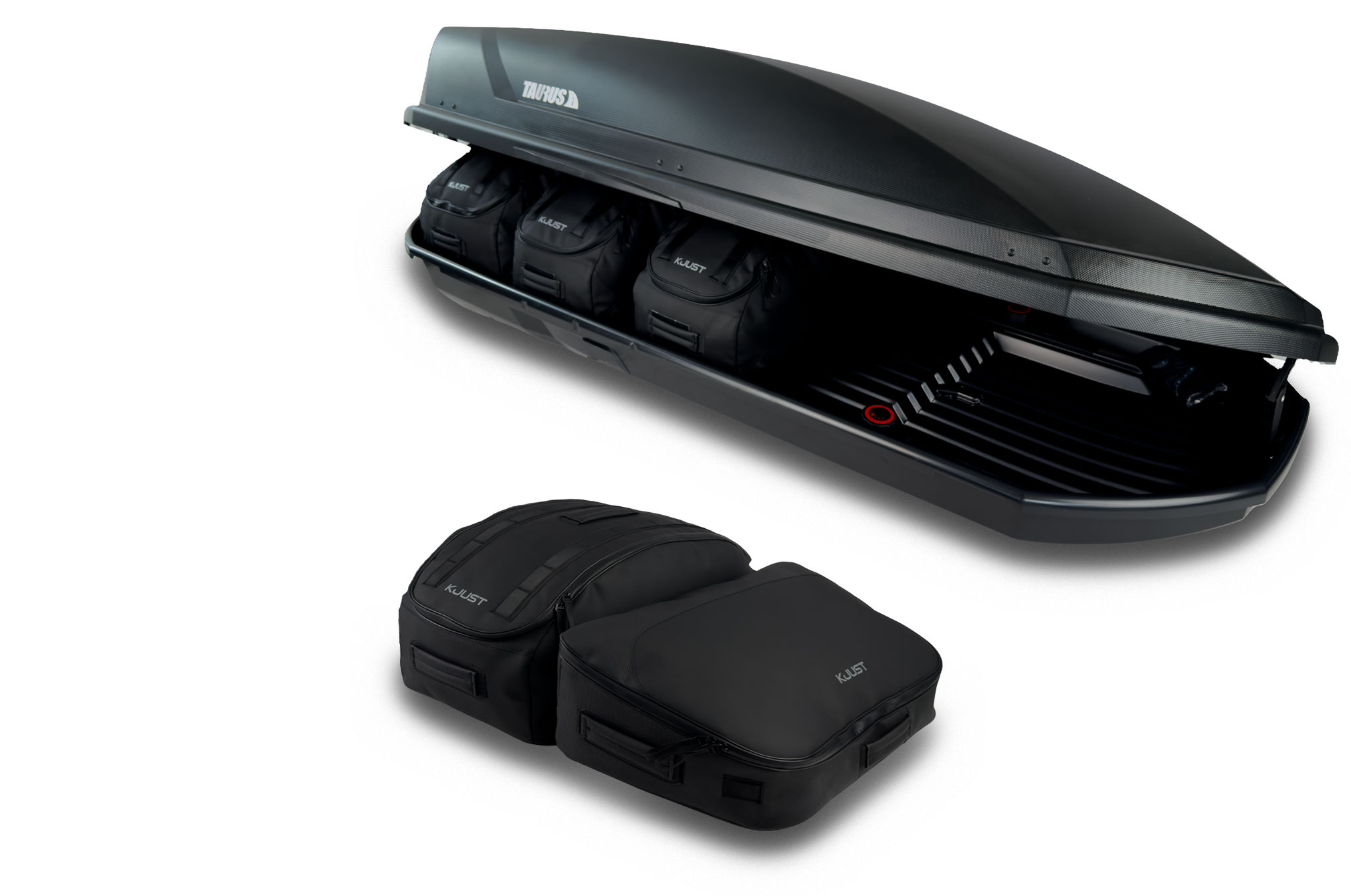Torby KJUST PRO do boksu dachowego Taurus Adventure 630 — torba bazowa