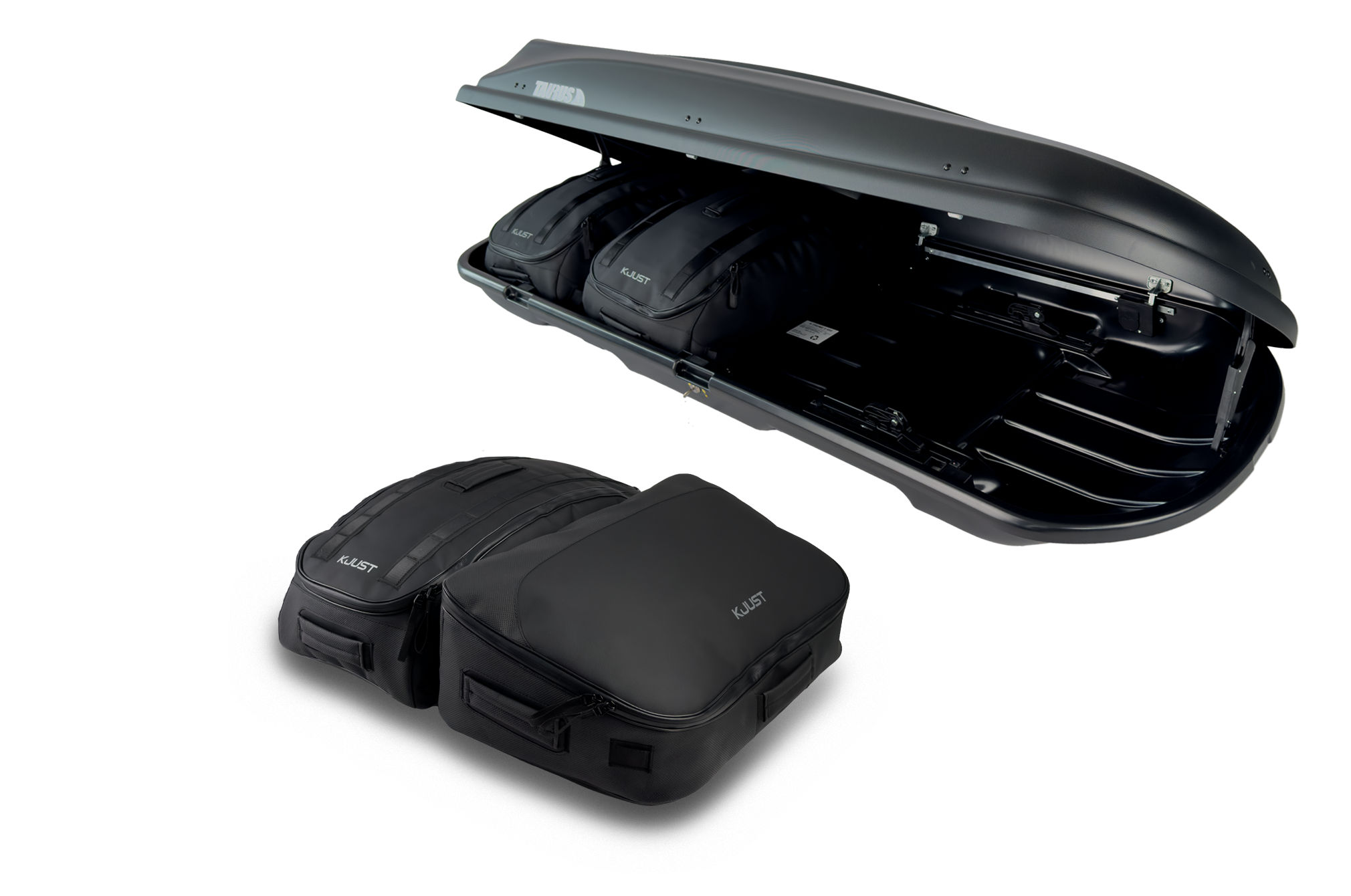 Torby KJUST PRO do boksu dachowego Taurus Xtreme II 450 — torba bazowa