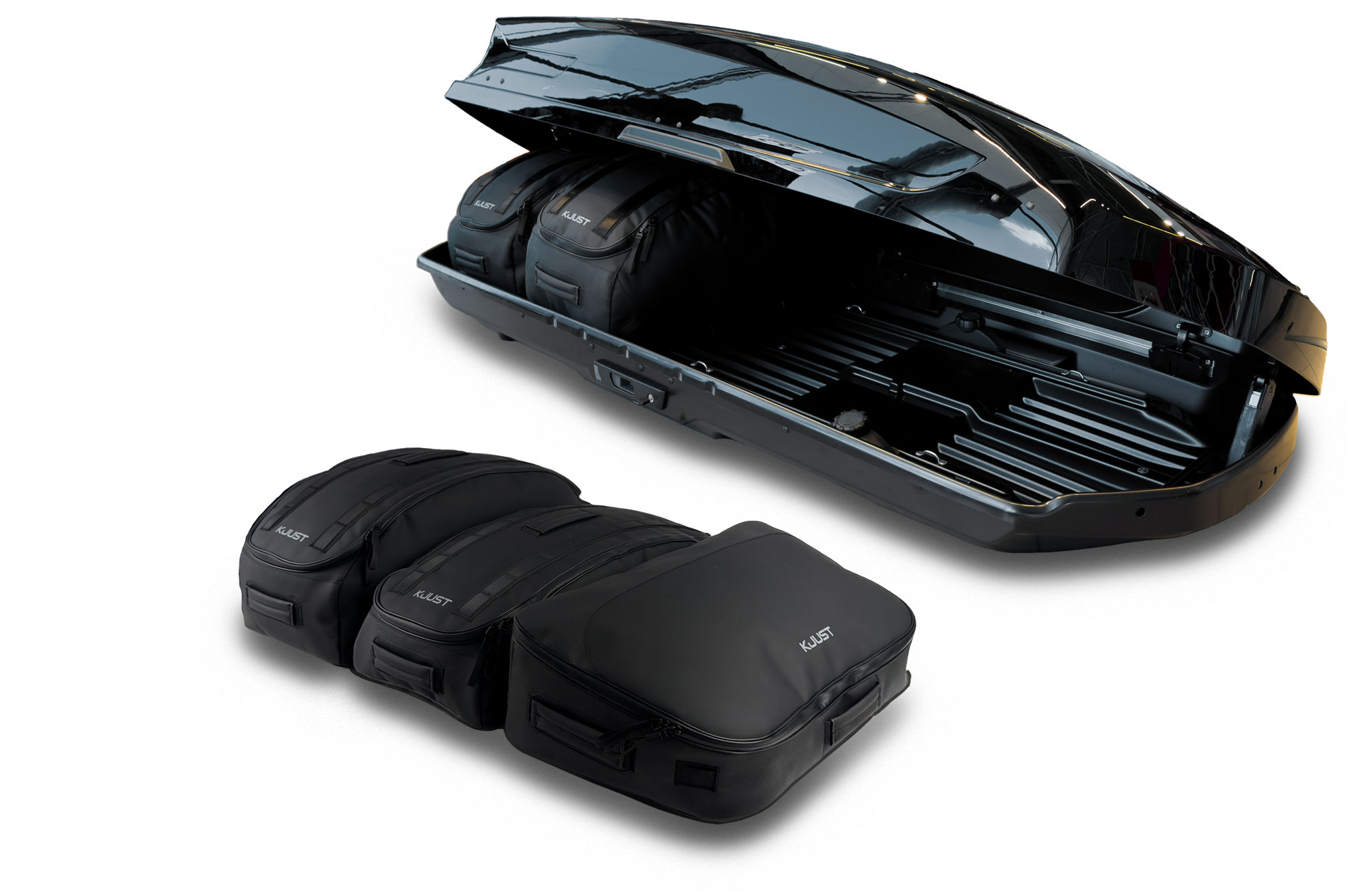 Torby KJUST PRO do boksu dachowego Toyota XL PW308-00015 510L — komplet toreb