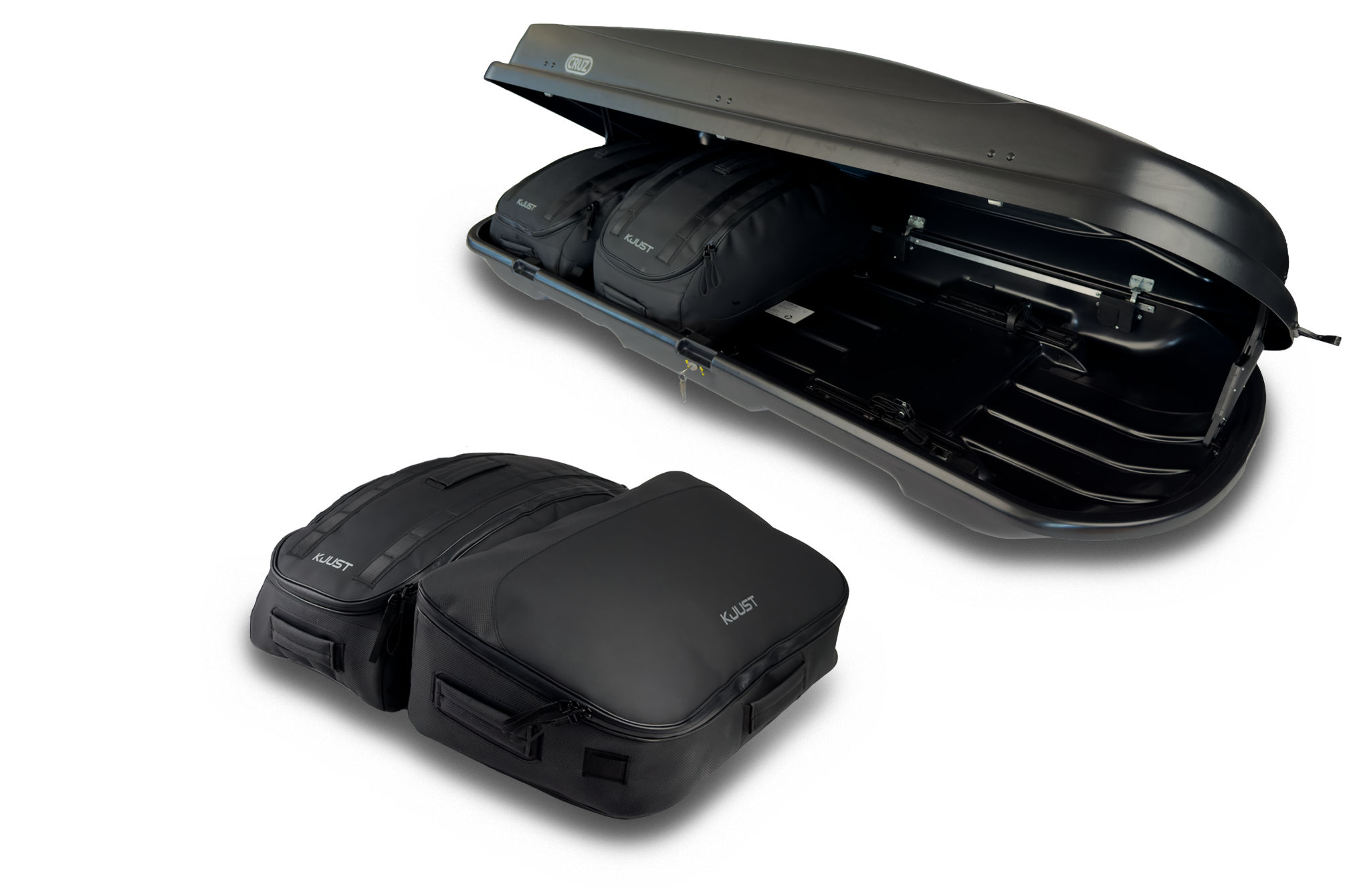 Torby KJUST PRO do boksu dachowego Cruz Xtreme 450 — torba bazowa
