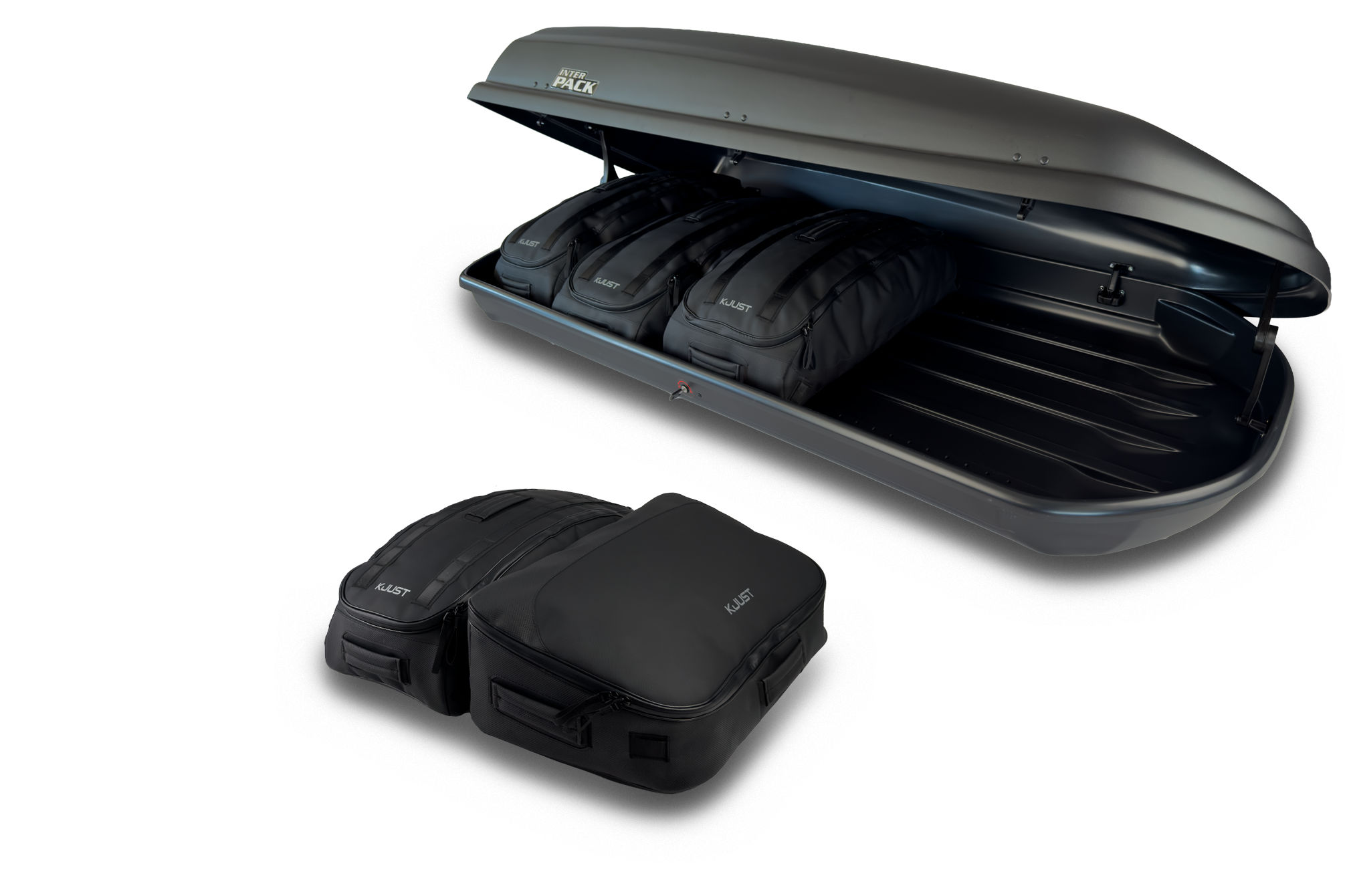 Torby KJUST PRO do boksu dachowego Interpack Gran Torino — torba bazowa