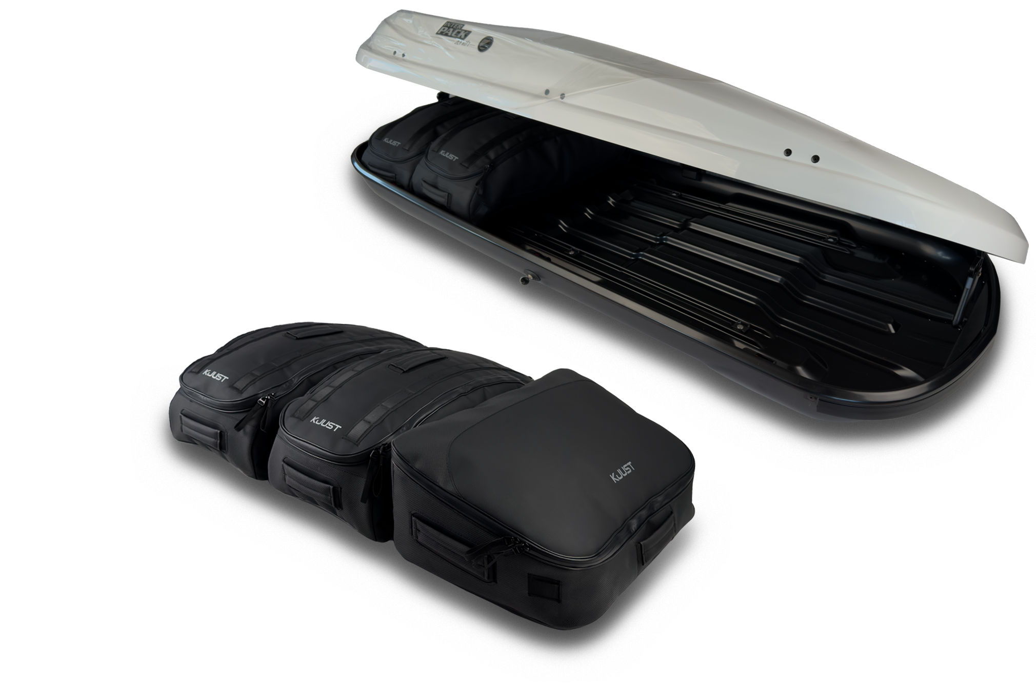 Torby KJUST PRO do boksu dachowego Interpack Zenith 8.6 — torba bazowa