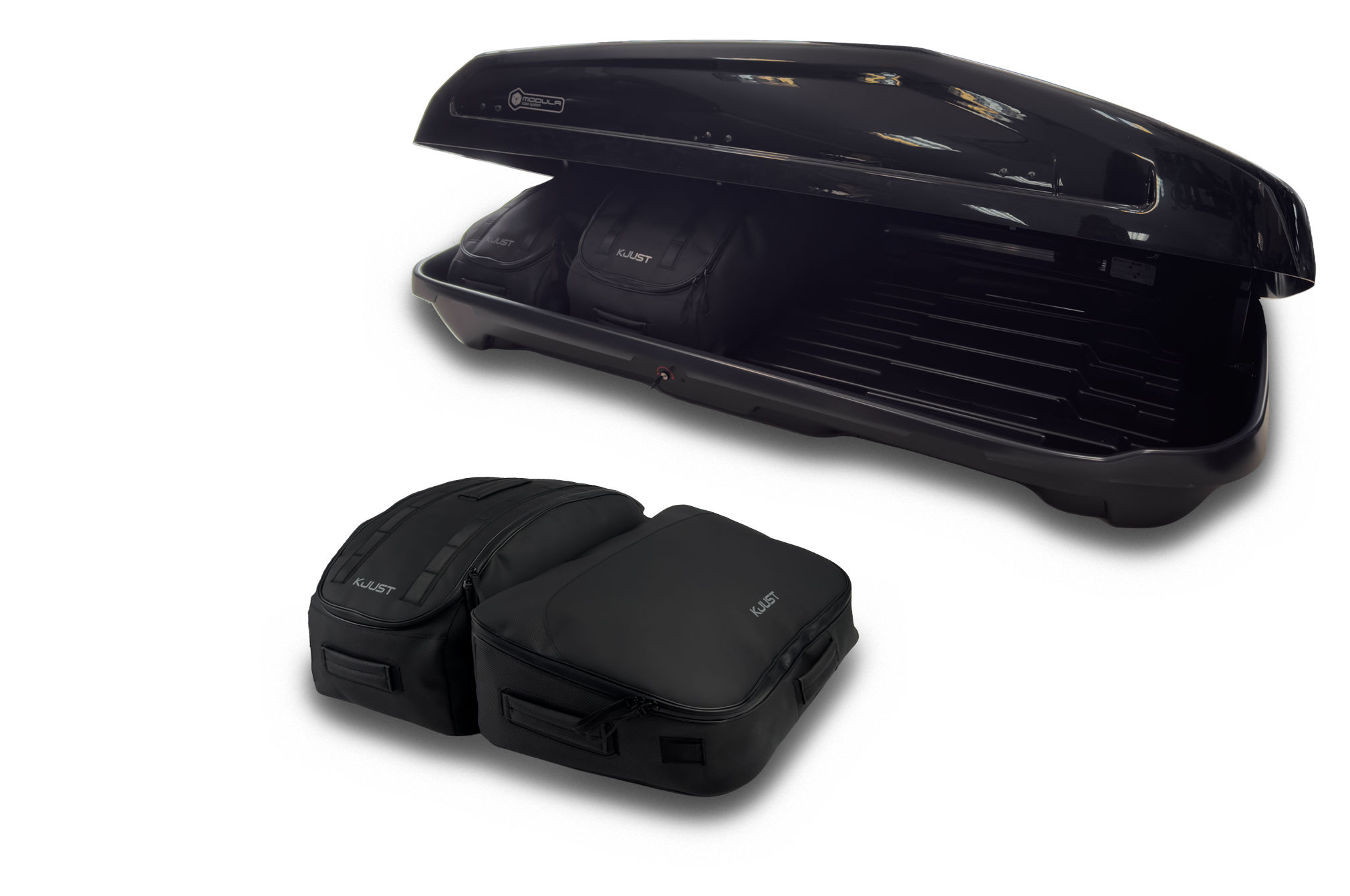 Torby KJUST PRO do boksu dachowego Modula EVO 470 — torba bazowa