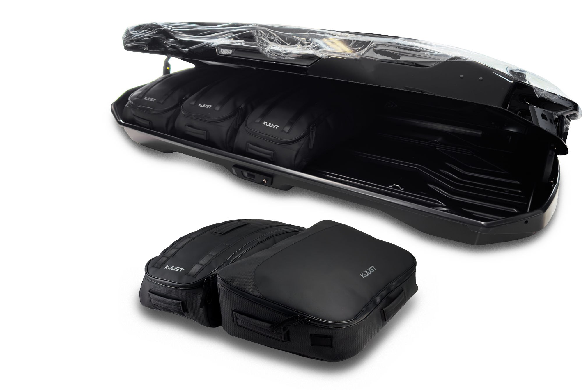 Torby KJUST PRO do boksu dachowego Thule Motion 3 XXL LOW — torba bazowa