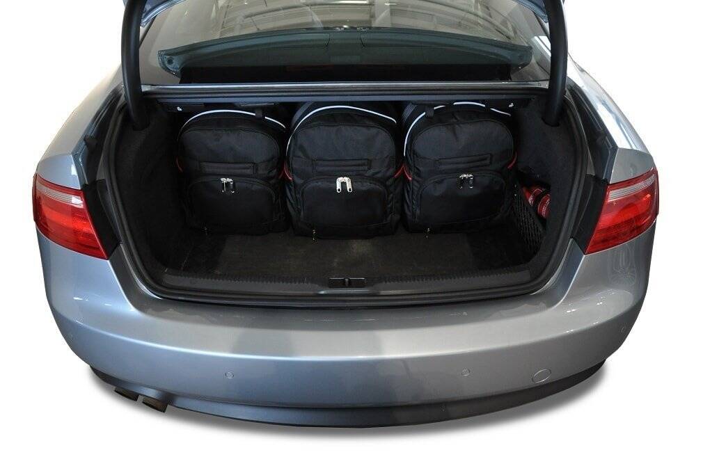 Torby KJUST SPORT do Audi A5 / S5 / RS5 Coupe 8T — torby wyjmowane z bagażnika krok po kroku