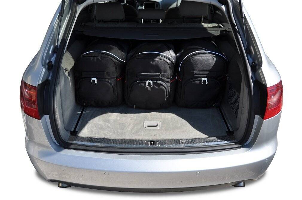 Torby KJUST SPORT do Audi A6 / S6 Avant C6 — torby wyjmowane z bagażnika krok po kroku